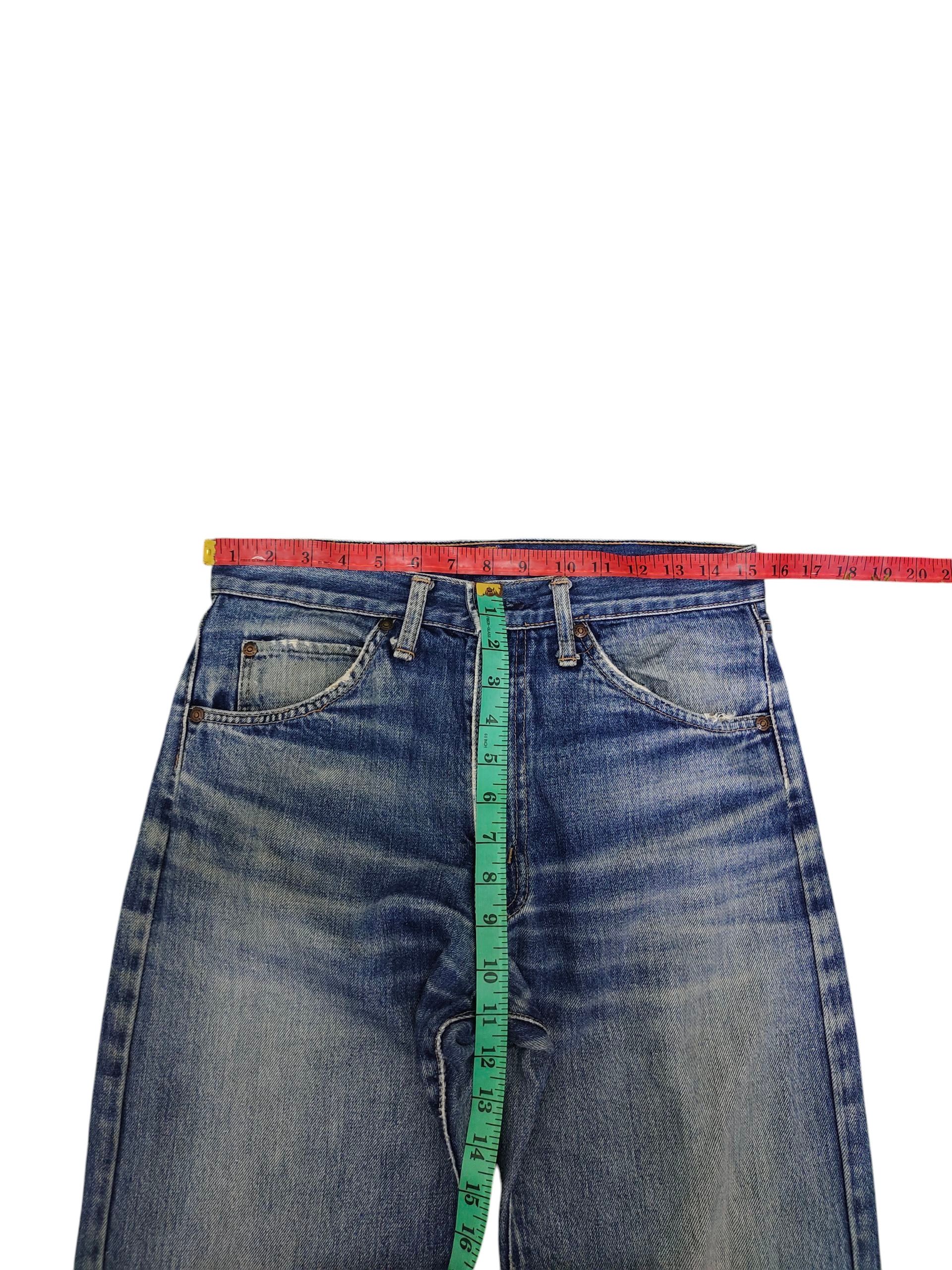 Comme des Garcons × Undercover Vintage Big John Clawmark Distress Faded Denim Jeans Size US 31 - 14 Thumbnail