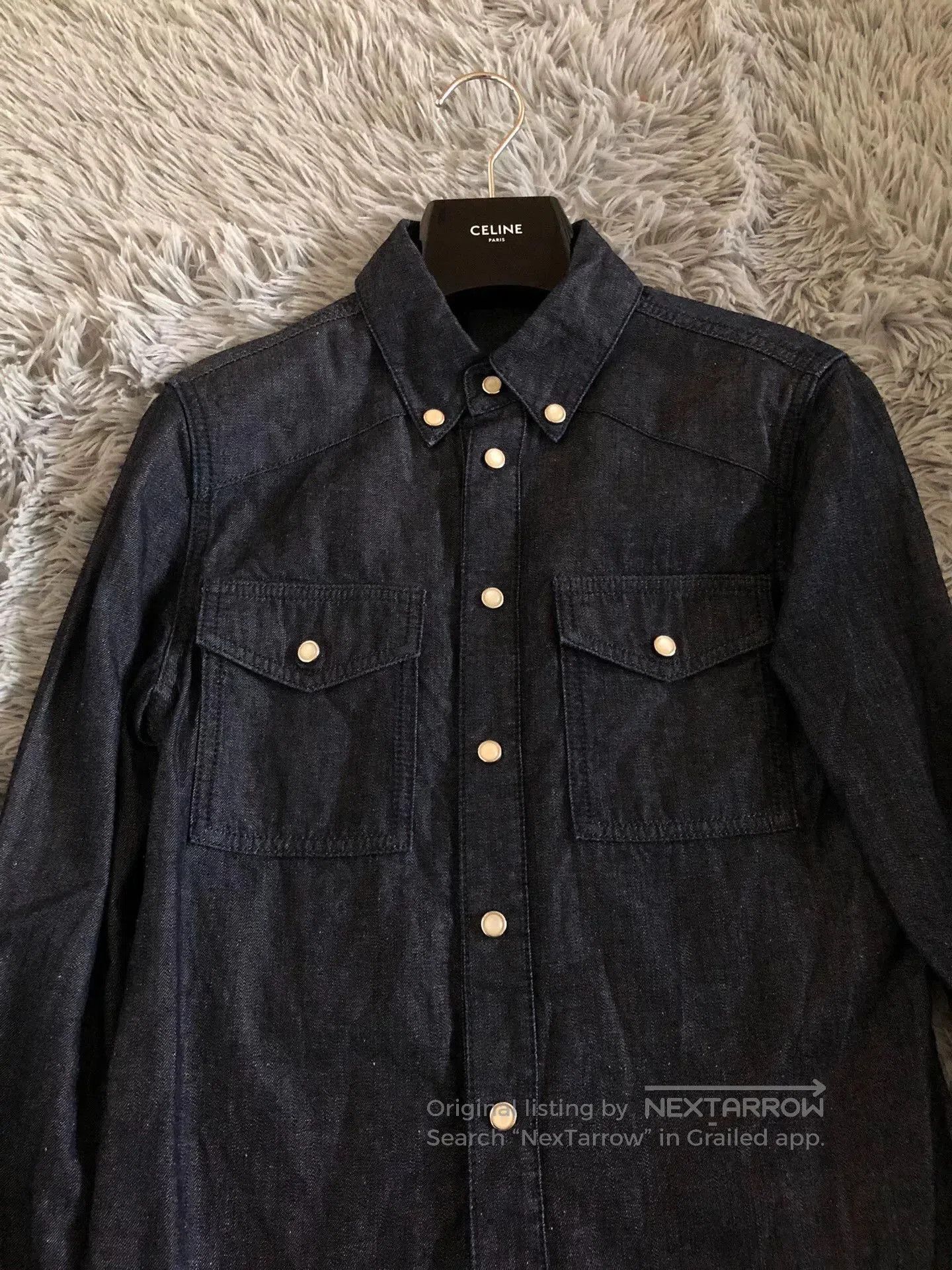 Givenchy Givenchy Logo Denim Shirt Jacket. Size XS / US 0-2 / IT 36-38 - 2 Thumbnail