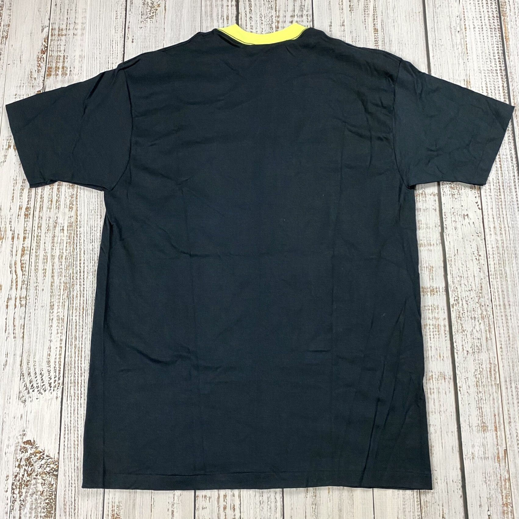 Anvil VINTAGE Anvil Men's T-Shirt 90s Surf Riders Over the Edge Short Sleeve Crew Neck Black XL Rare Size US XL / EU 56 / 4 - 6 Thumbnail