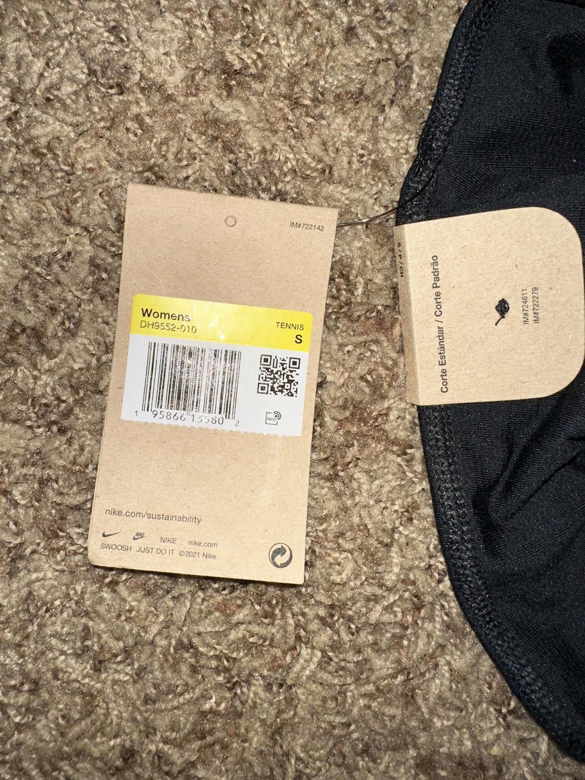 Nike Nike Women's Tennis Court Flouncy Black Golf Skort Size 28" / US 6 / IT 42 - 10 Thumbnail
