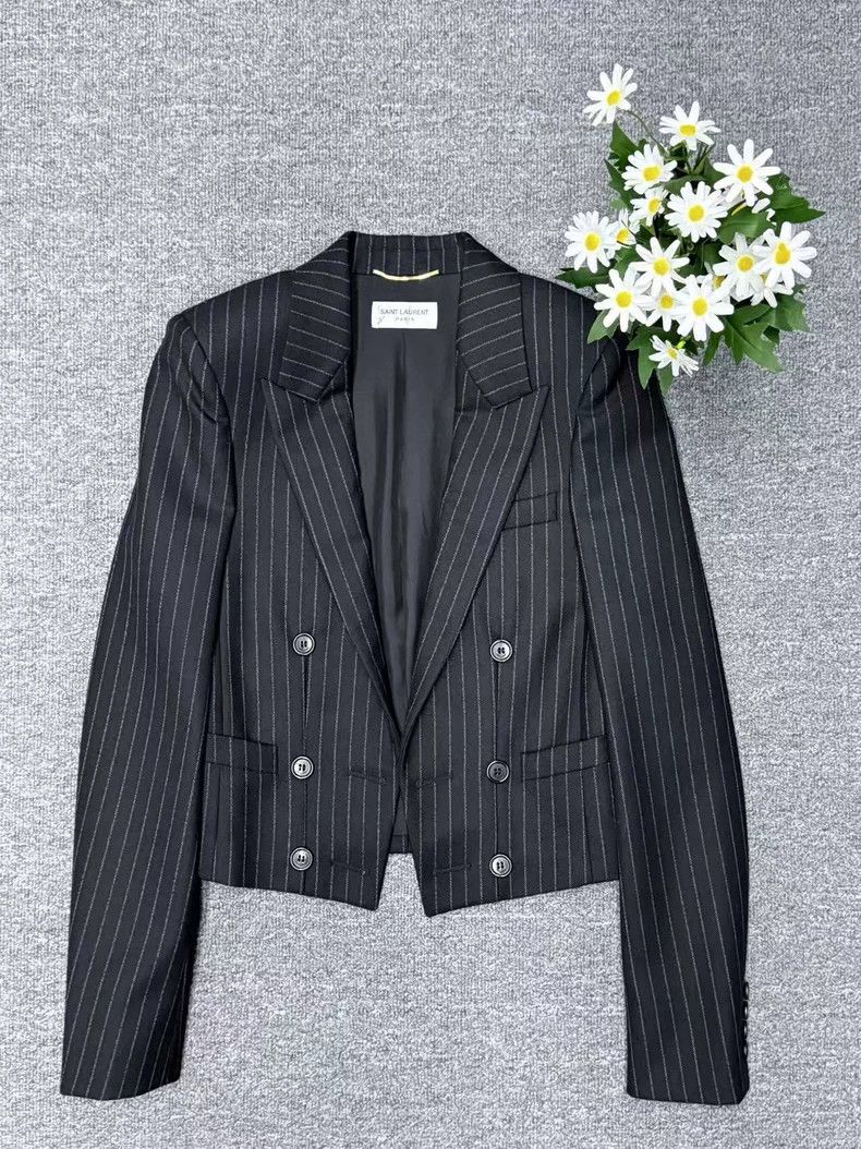 Saint Laurent Paris Striped Jacket Nextarrow-2505