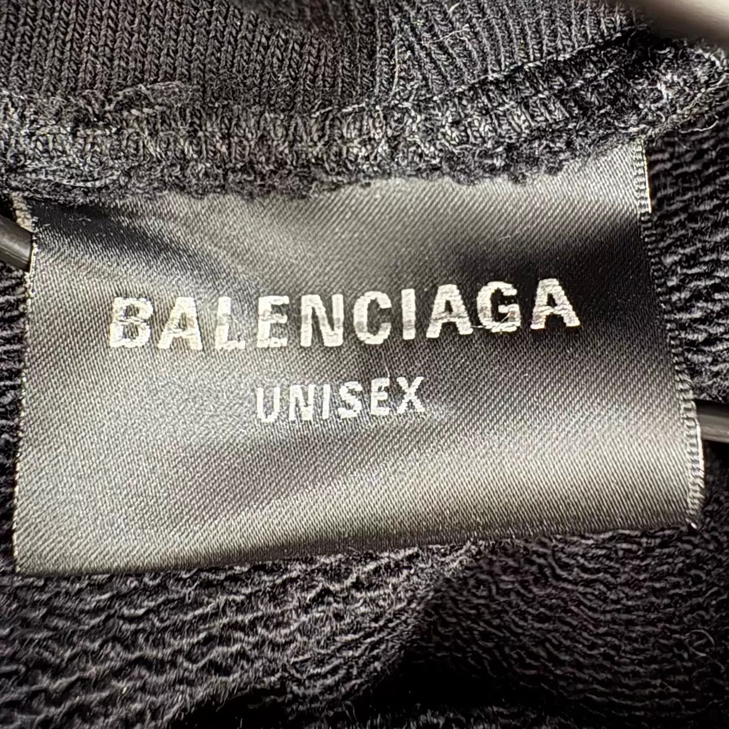 Balenciaga Balenciaga 25 SS Multi-Wave Black Regular Hoodie S Size M / US 6-8 / IT 42-44 - 3 Thumbnail