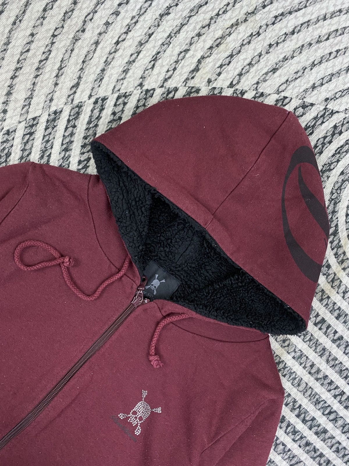 Japanese Brand Vintage Rat Roen Sherpa Lining Zip Hooded Shirt Size US M / EU 48-50 / 2 - 7 Thumbnail
