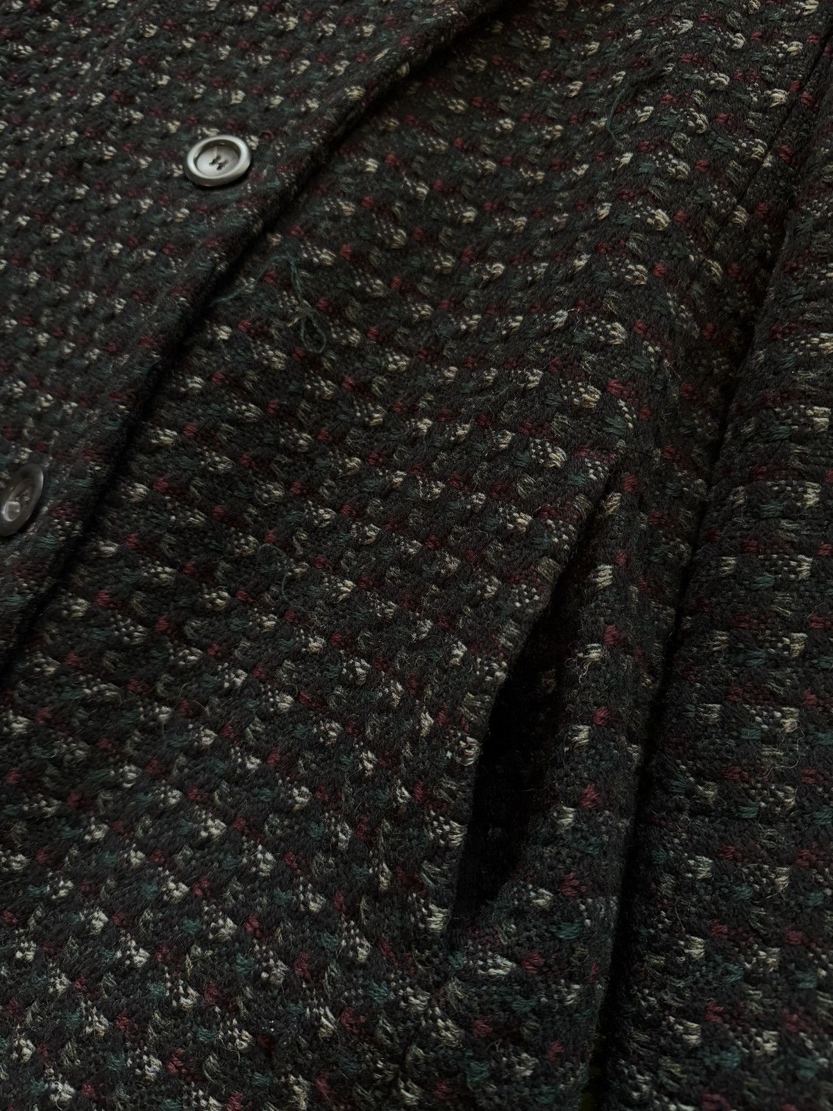 Designer × Max Mara × Weekend Max Mara Max Mara jacquard wool blend coat Size XL / US 12-14 / IT 48-50 - 5 Thumbnail