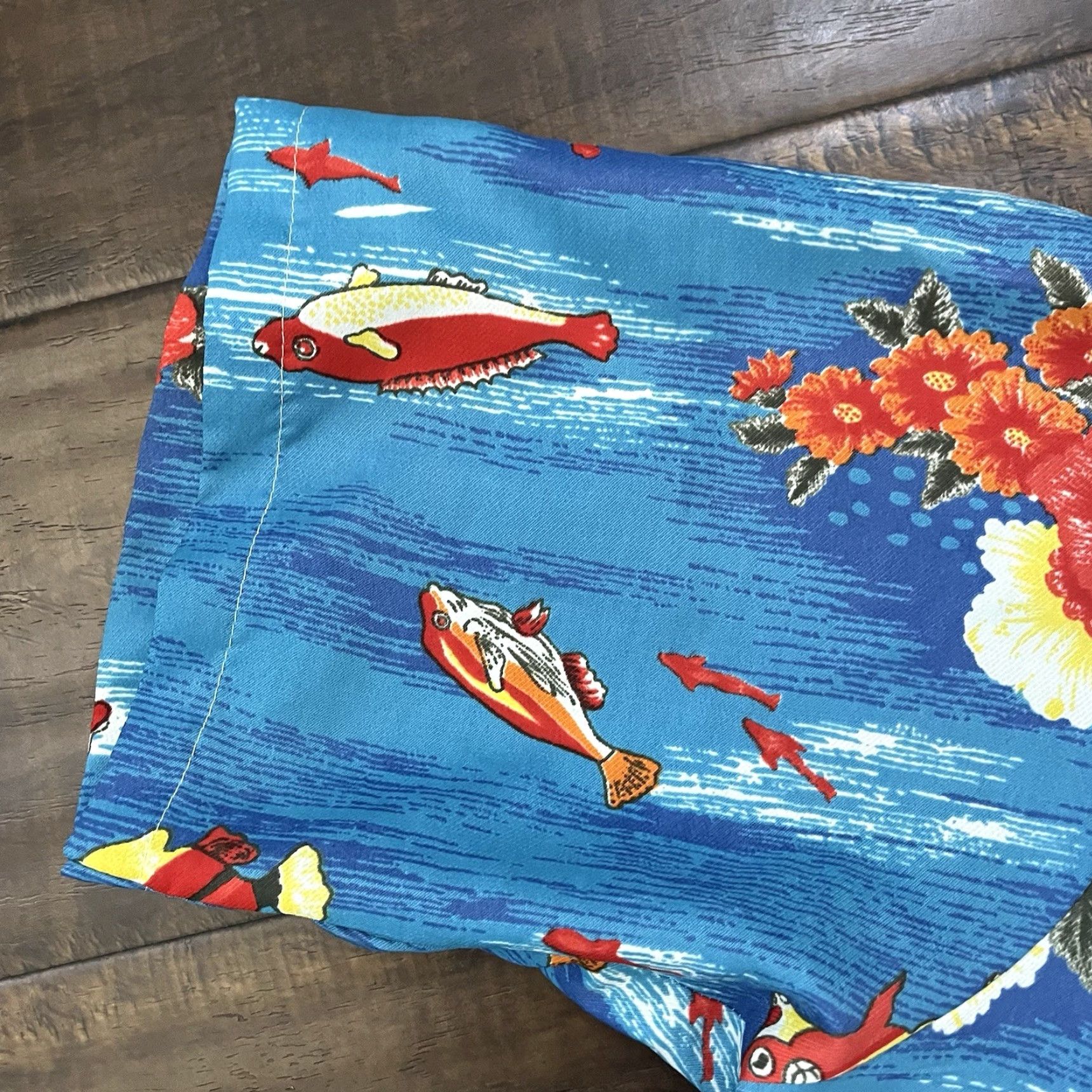 Vintage VINTAGE Corzini Hawaiian Shirt Mens 2XL Aloha Button-Up Short Sleeve Camp Collar Tropical 70s 80s Men's Size US XXL / EU 58 / 5 - 6 Thumbnail