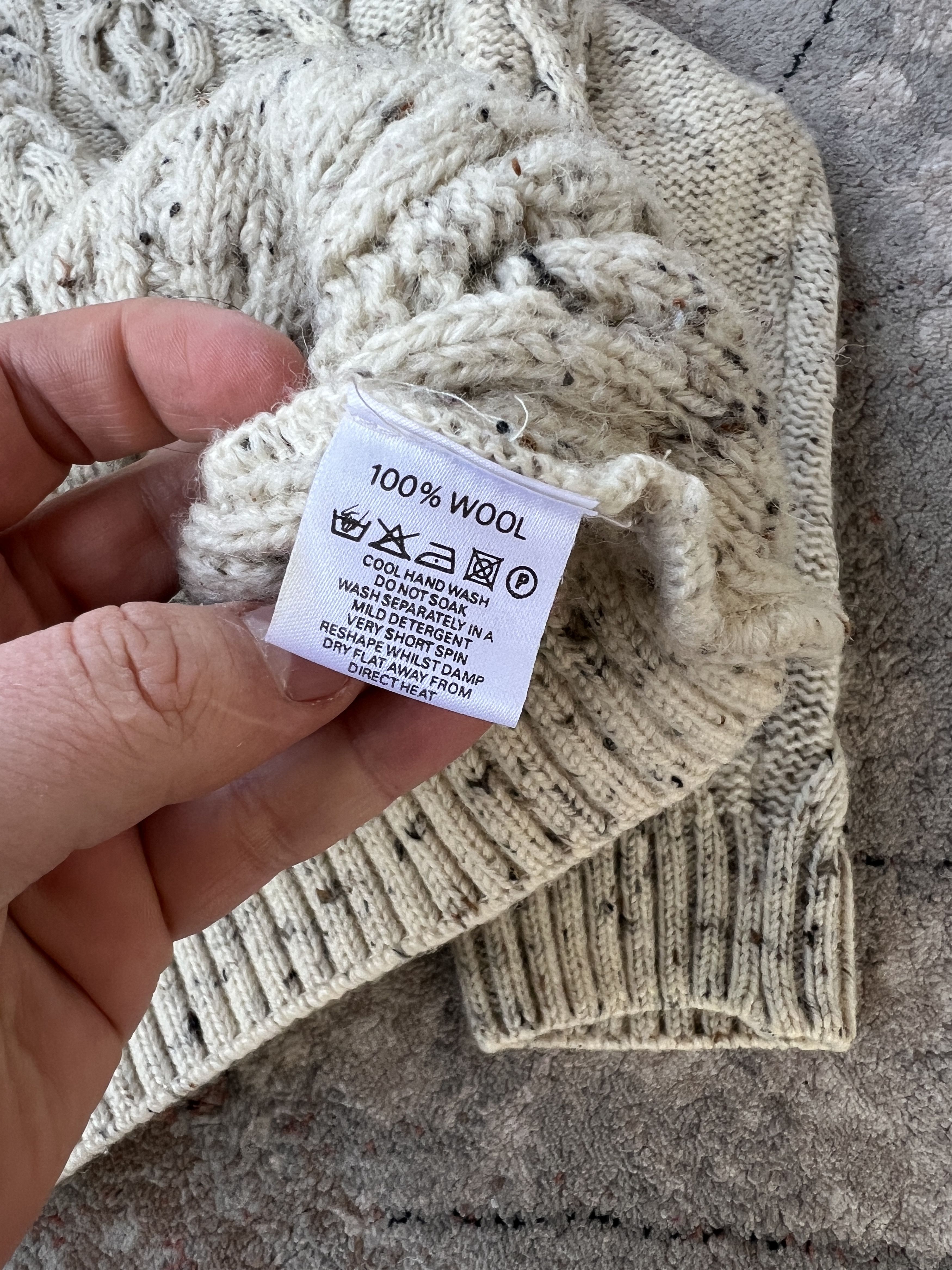 Vintage Acorn Vintage Wool Swetaer Size US L / EU 52-54 / 3 - 4 Thumbnail