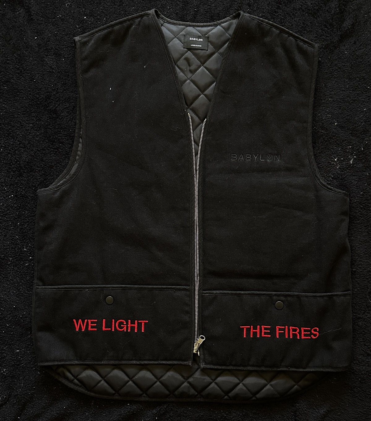 Babylon WE LIGHT THE FIRES VEST Size US XL / EU 56 / 4 - 1 Thumbnail