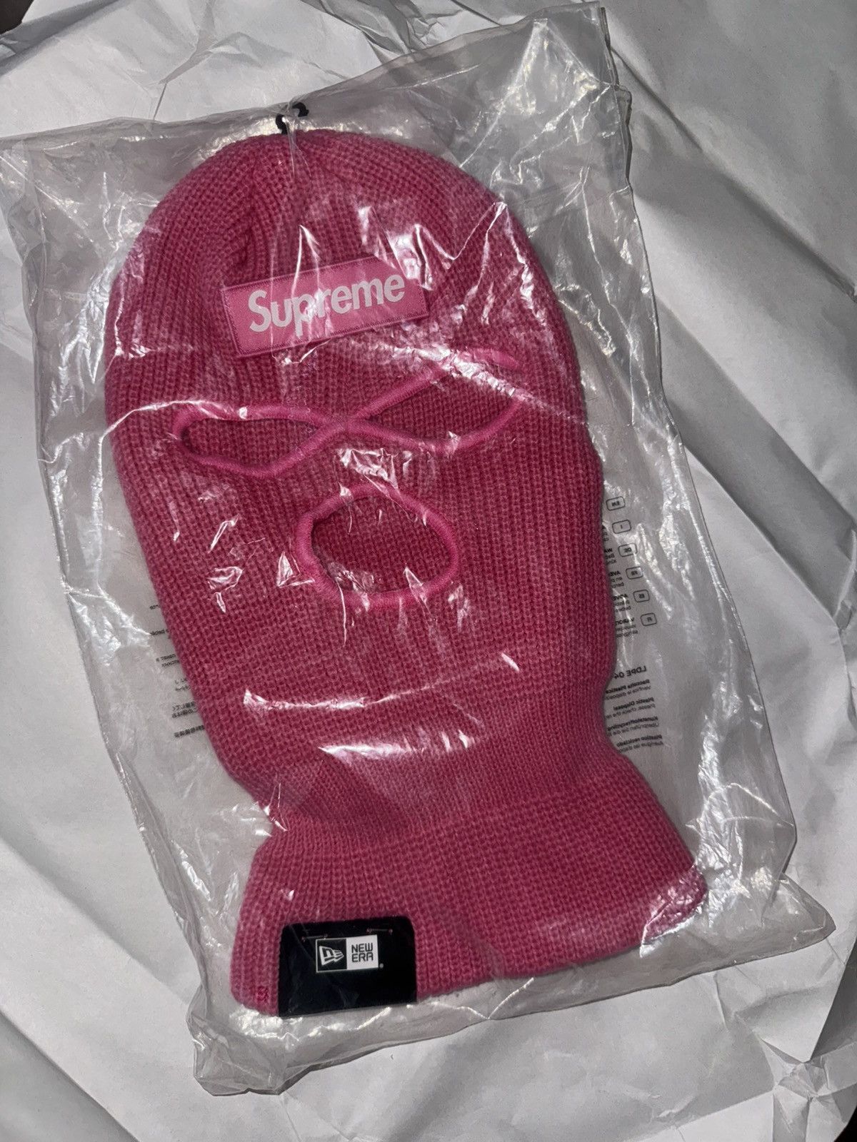 New Era × Supreme Supreme New Era Box Logo Balaclava Size ONE SIZE - 1 Thumbnail