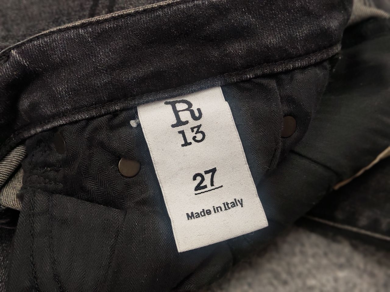 R13 R13 Design Alison Skinny Howell Light Faded Denim Jeans Size 27" / US 4 / IT 40 - 17 Thumbnail