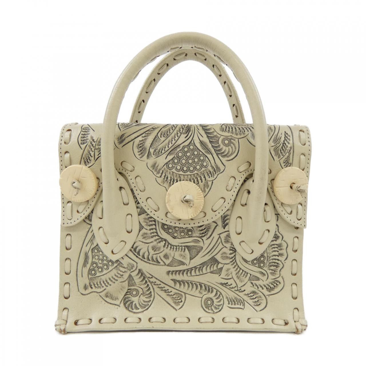 Other Other Carving Tribes Bag Leather Handbag DUTY FREE for USA Size ONE SIZE - 1 Thumbnail