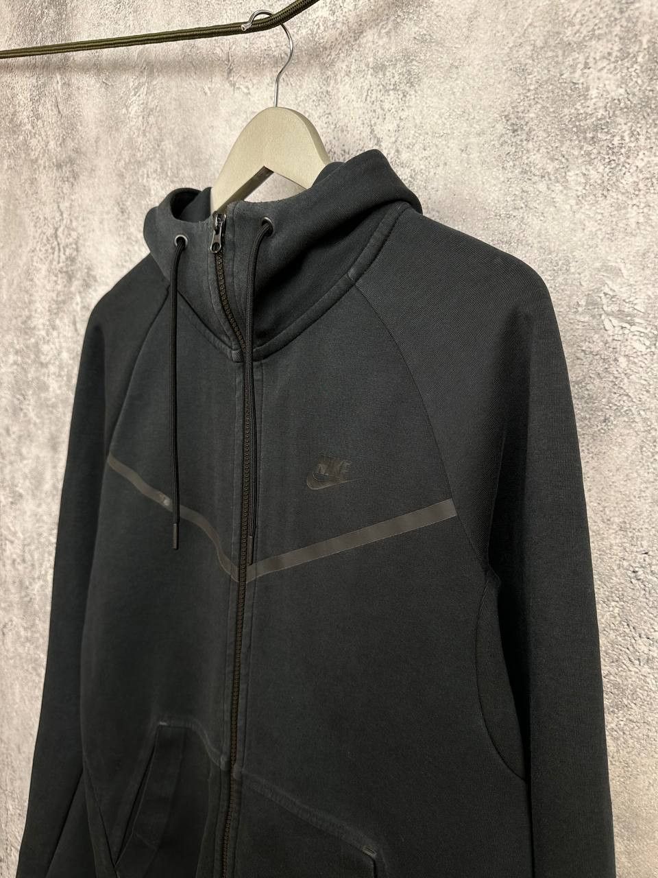 Nike Nike Tech Fleece Full Zip Hoodie Black Drill Trap LS Size US S / EU 44-46 / 1 - 5 Thumbnail