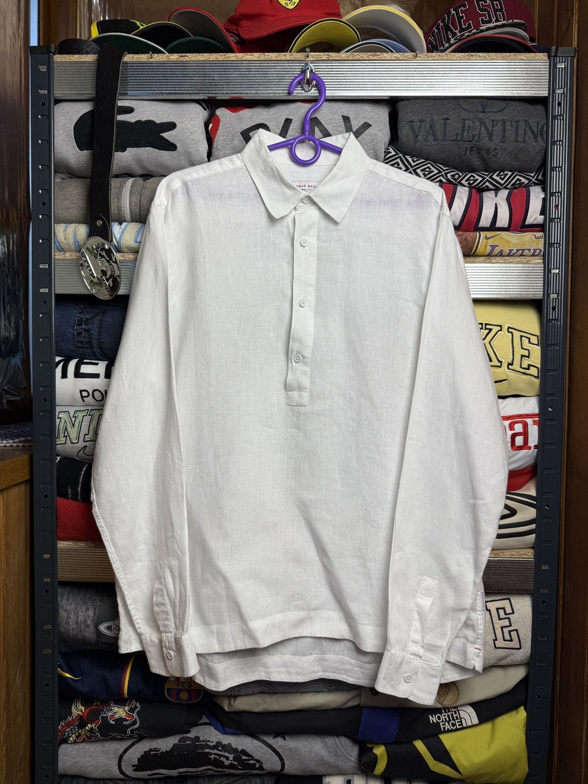 Orlebar Brown Orlebar Brown Shirt Longsleeve Size US L / EU 52-54 / 3 - 1 Thumbnail