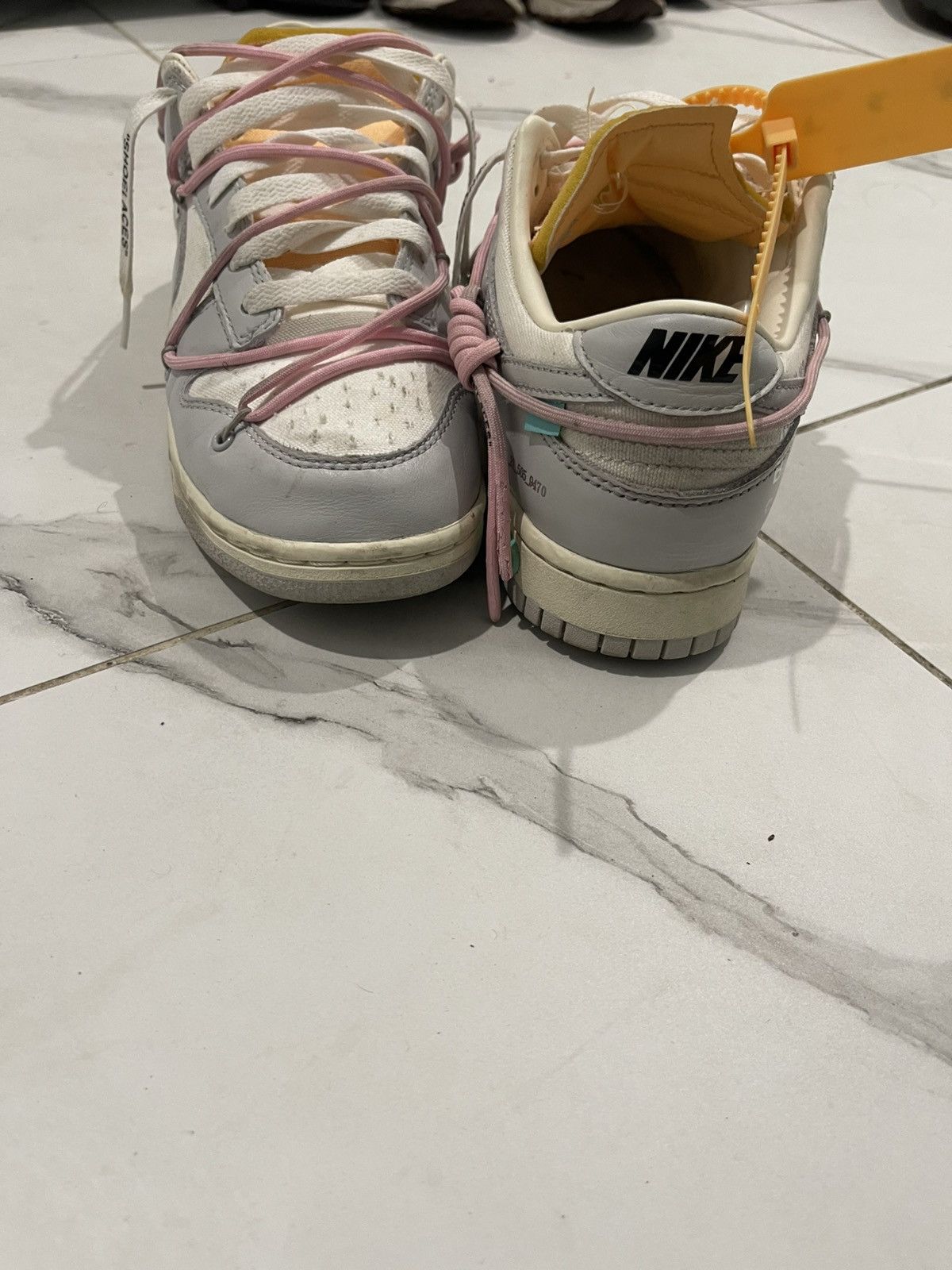 Nike × Off-White Nike x Off-white Dunk low lot 9 Size/9 Size US 9 / EU 42 - 3 Thumbnail