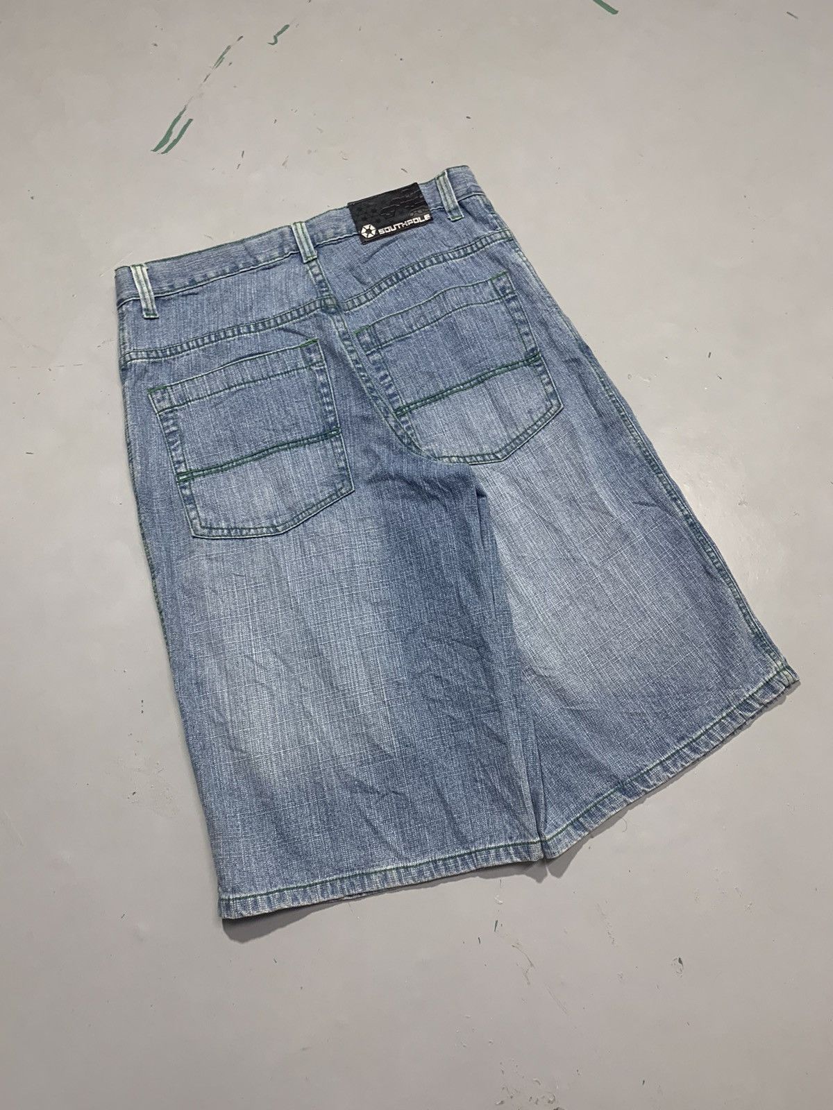 Southpole Vintage Southpole yellow tab denim jort Size US 34 / EU 50 - 1 Thumbnail