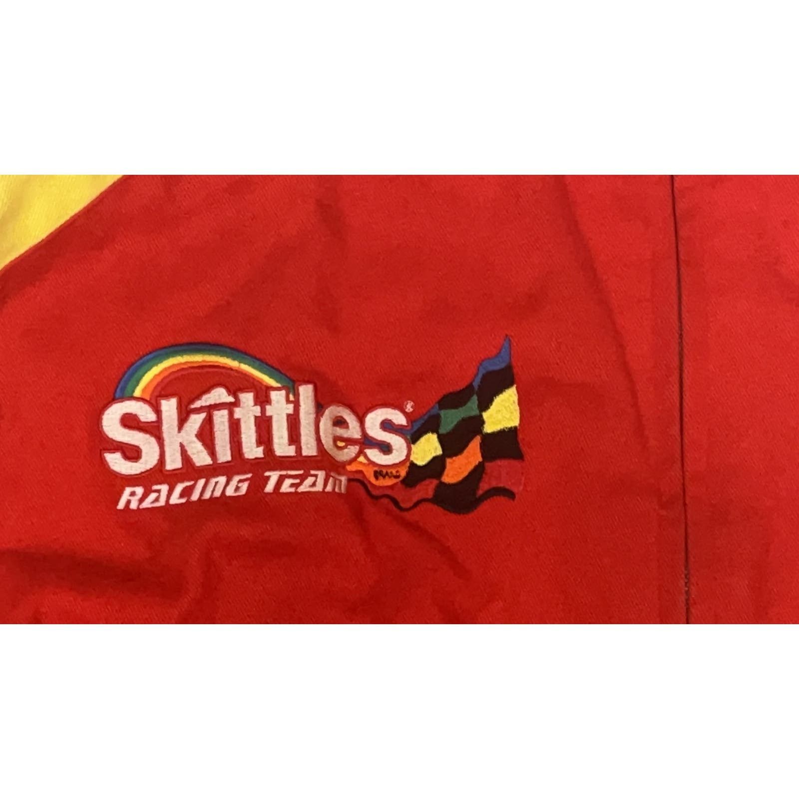 Other Vintage Skittles Racing Team Jacket Ernie Irvan Track Gear Size US XXL / EU 58 / 5 - 15 Thumbnail