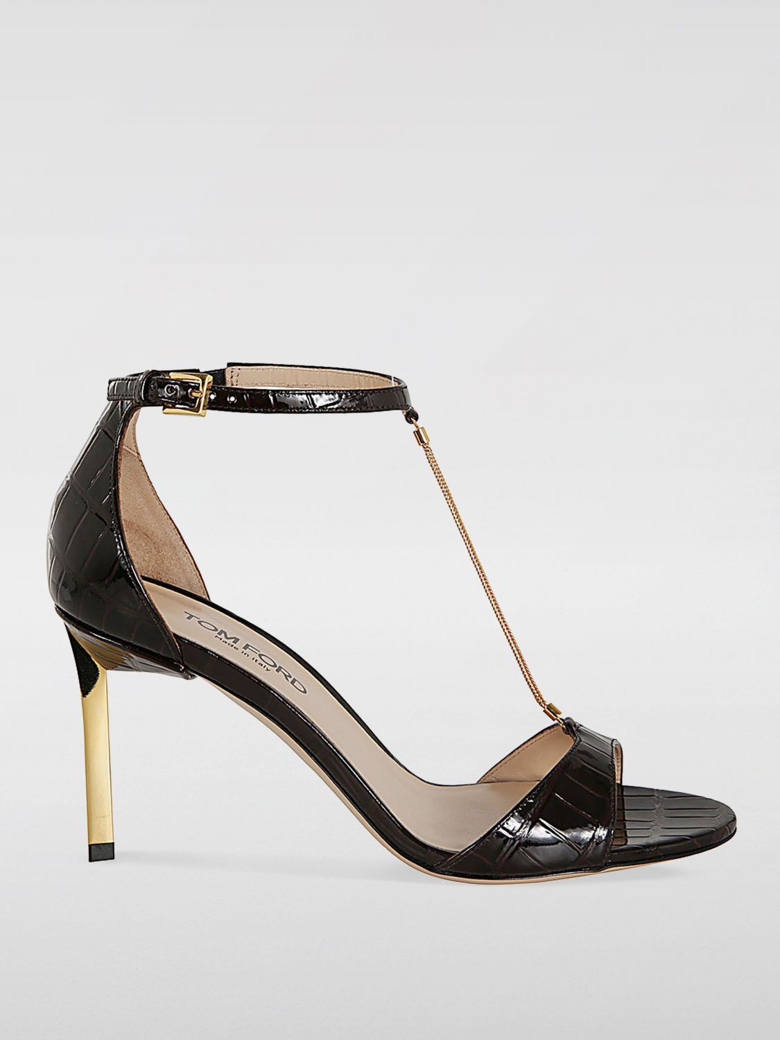 image of Tom Ford Heel Shoesed Sandals Woman Brown, Women's (Size 8)