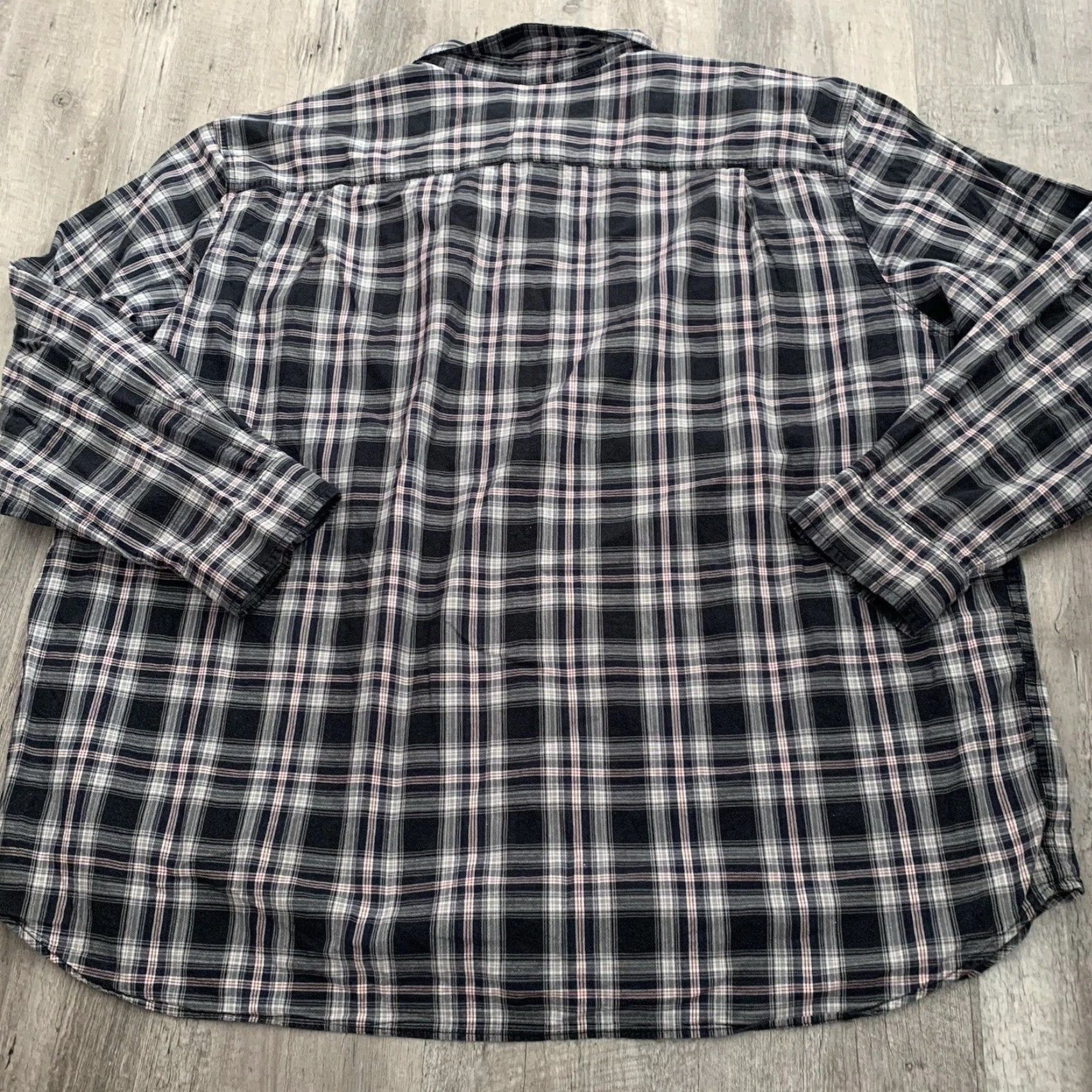 Carhartt VINTAGE Carhartt Plaid Shirt Mens 4XL Long Sleeve Work Utility Pockets Woven Size US XXL / EU 58 / 5 - 5 Thumbnail