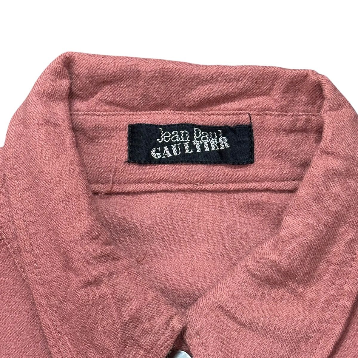 Jean Paul Gaultier Jean Paul Gaultier Pink Button Up Boxy Fit Pocket Design Size US L / EU 52-54 / 3 - 4 Thumbnail