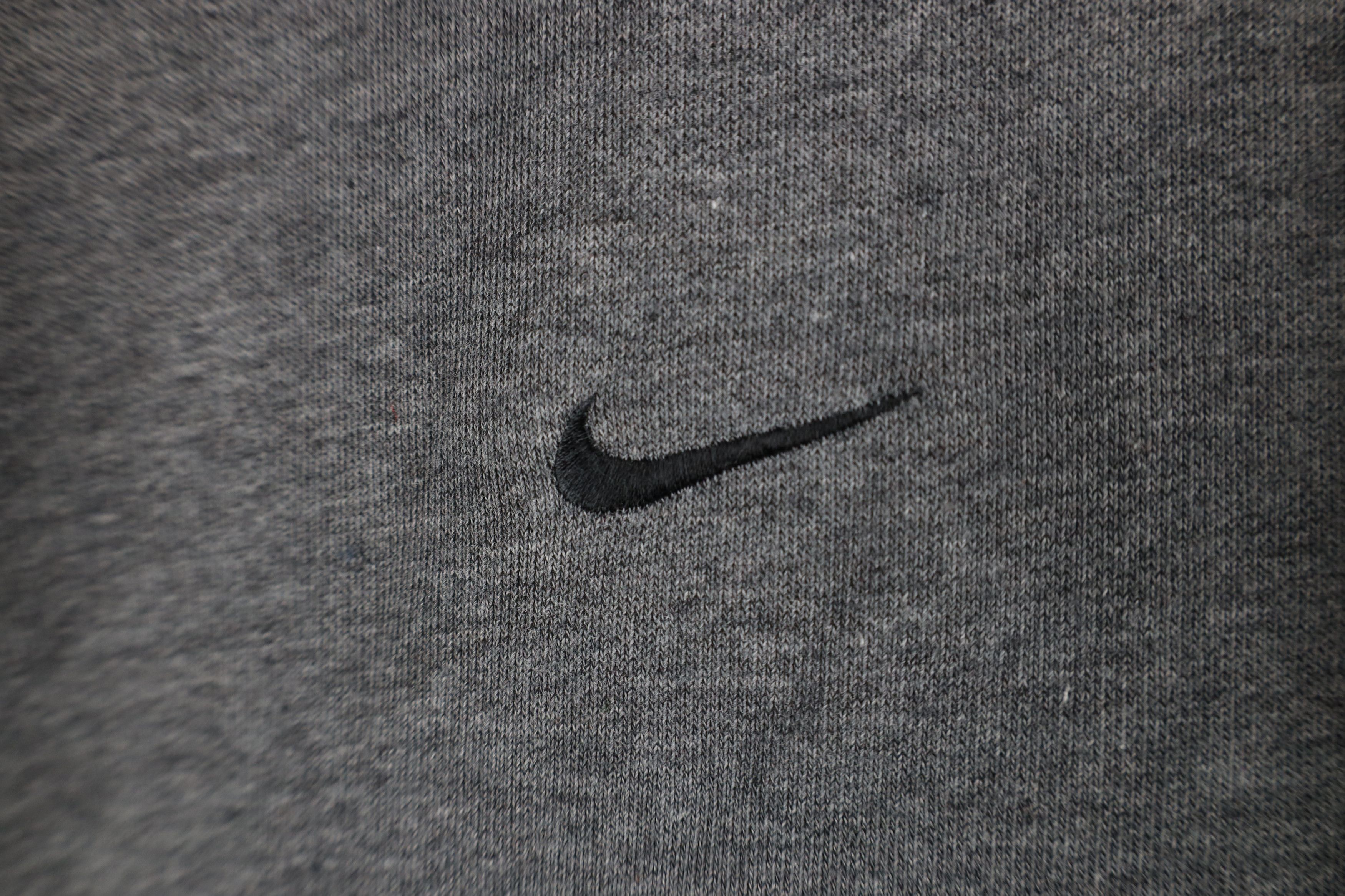 Nike × Vintage Vintage 90s Y2K Nike Scott Mini Swoosh Crewneck Sweatshirt Size US L / EU 52-54 / 3 - 4 Thumbnail