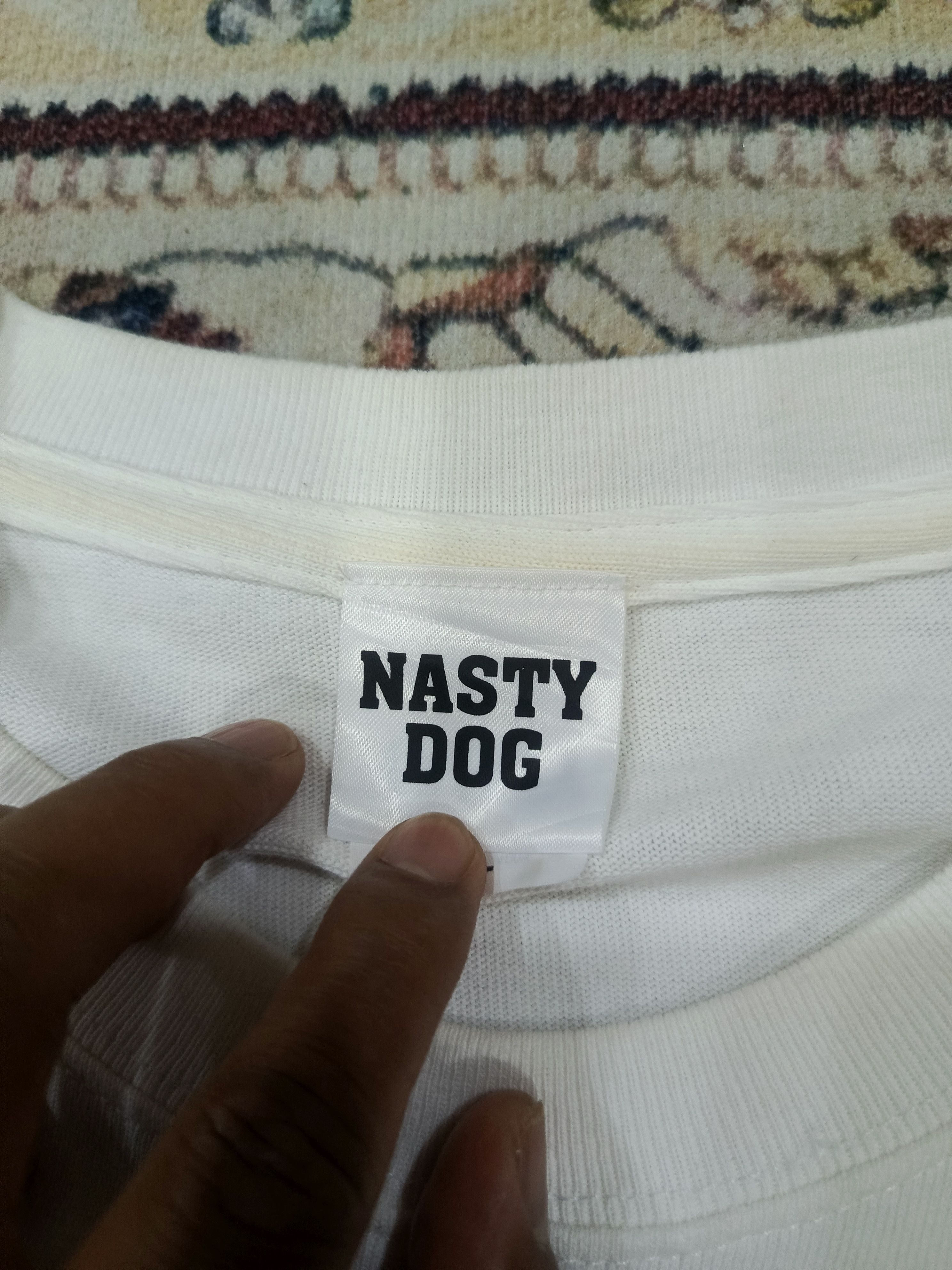 Japanese Brand Nasty dog tshirts Size US XL / EU 56 / 4 - 11 Thumbnail