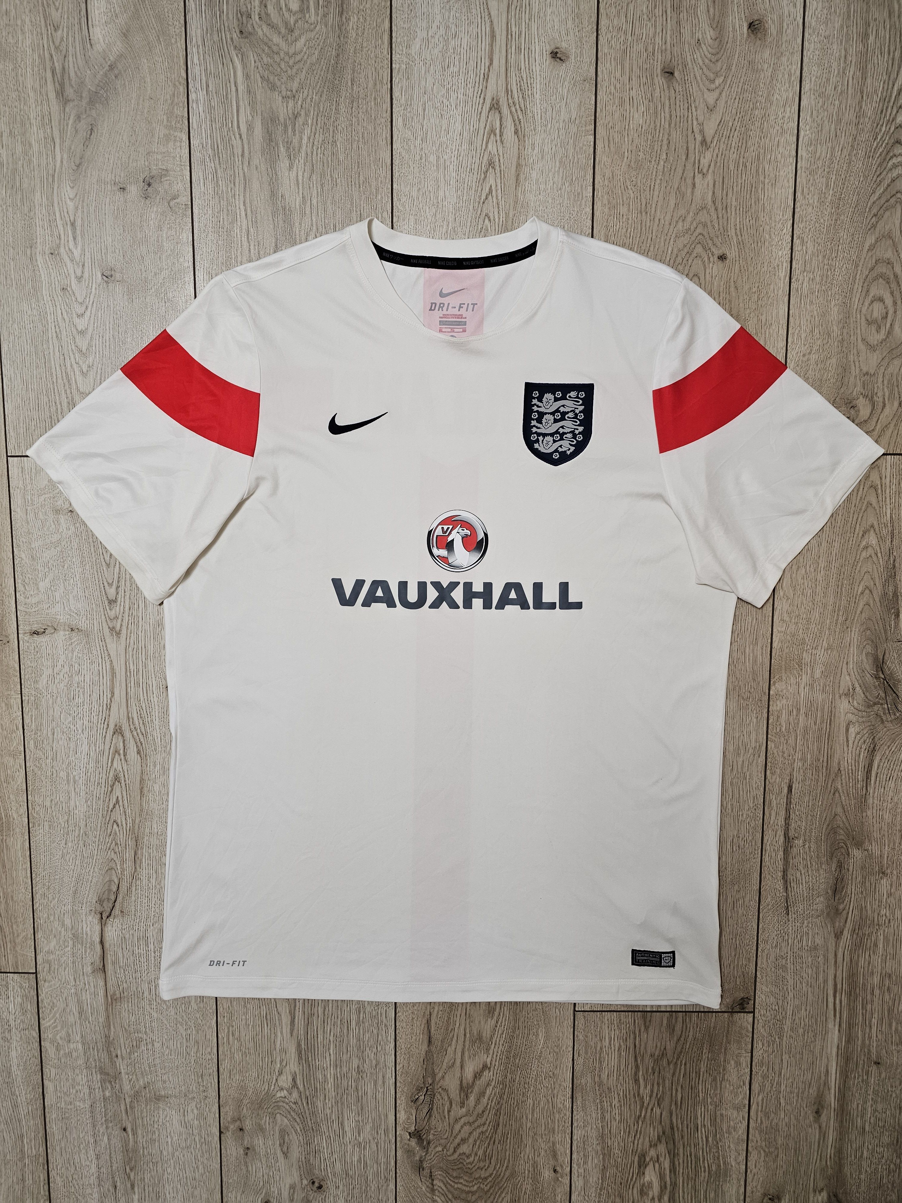 Nike ENGLAND 2014 TRAINING FOOTBALL SHIRT SOCCER JERSEY Size US XL / EU 56 / 4 - 1 Thumbnail
