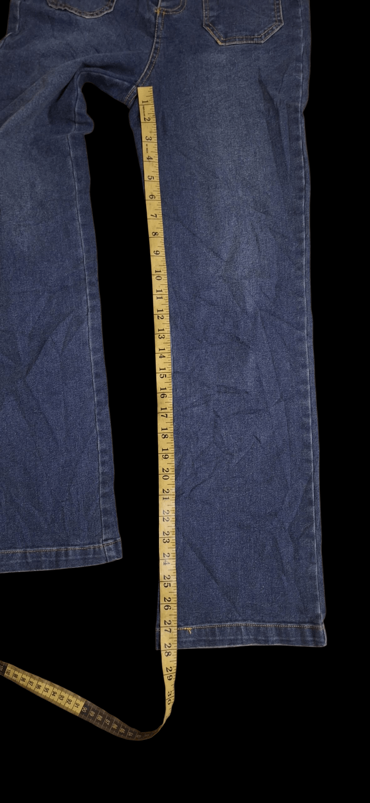 Saint Laurent Paris Saint Laurent High Rise Button Jeans Retro Size 28" / US 6 / IT 42 - 16 Thumbnail