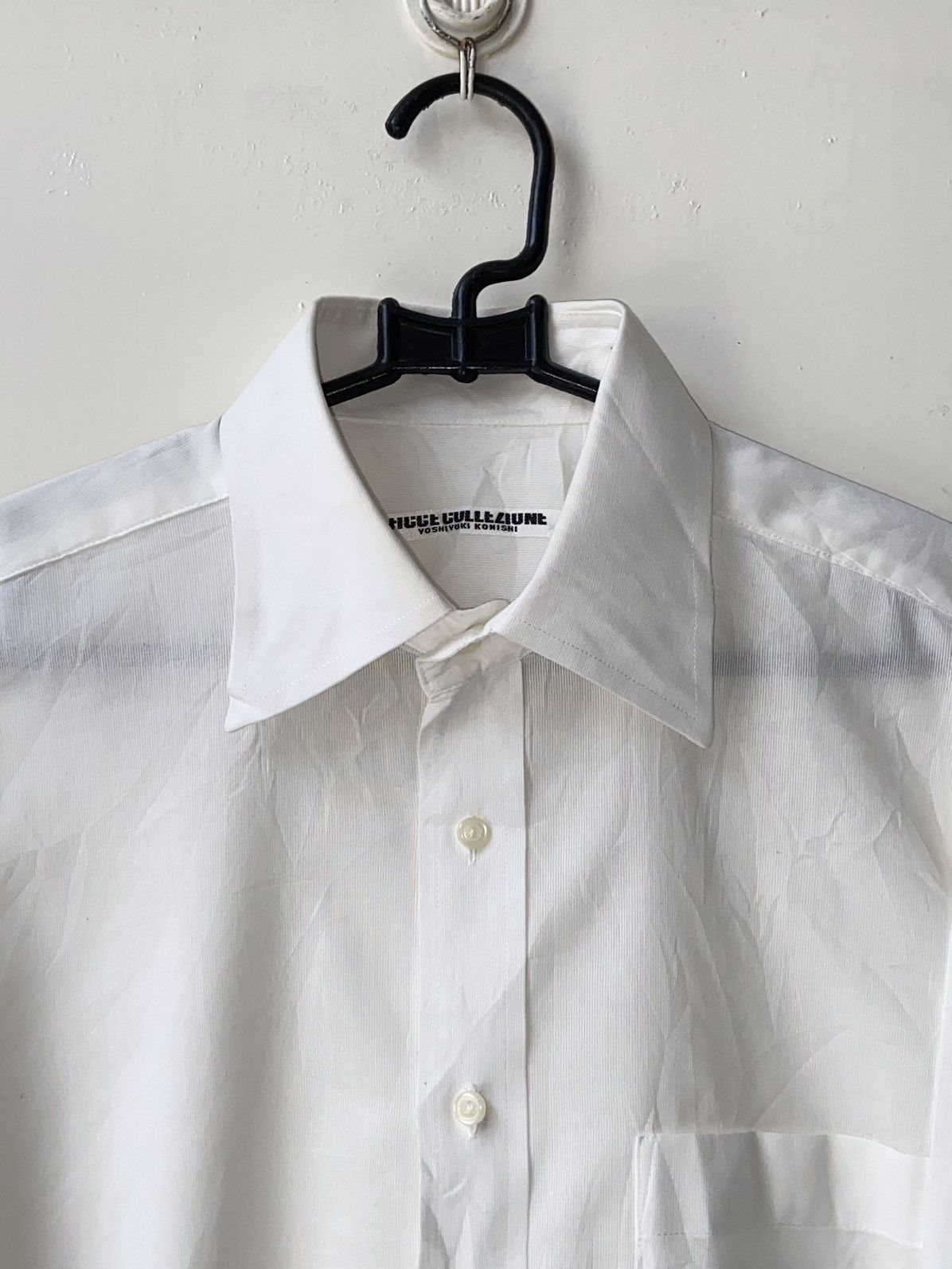 Issey Miyake × Japanese Brand × Yoshiyuki Konishi YOSHIYUKI KONISHI White Shirt Size US S / EU 44-46 / 1 - 4 Thumbnail