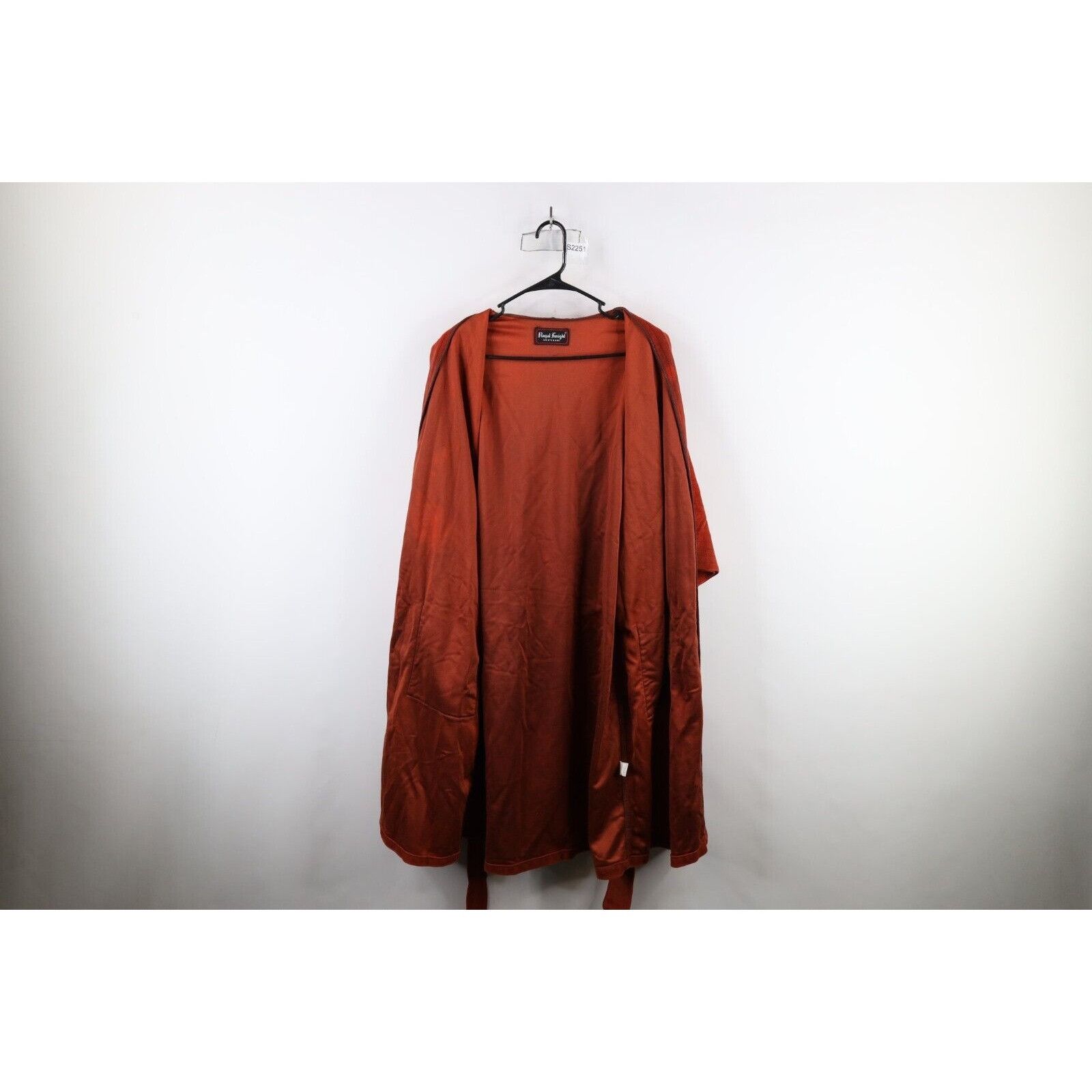 Vintage Vintage 70s Streetwear Sun Faded Velvet Velour Belted Robe Size US L / EU 52-54 / 3 - 15 Thumbnail