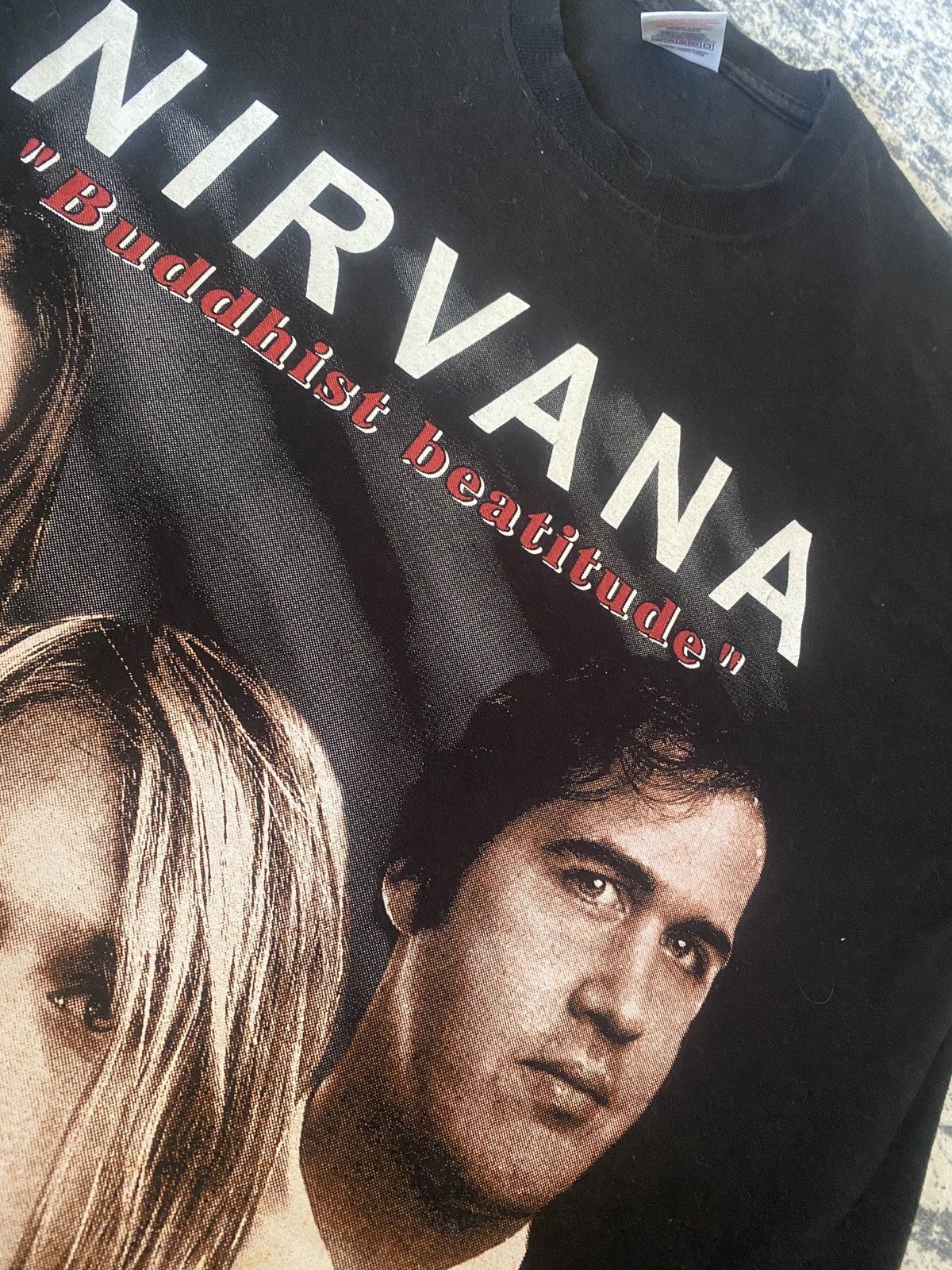 Nirvana Nirvana Buddhist beatitude Vintage Band Tees 00s Size US L / EU 52-54 / 3 - 5 Thumbnail