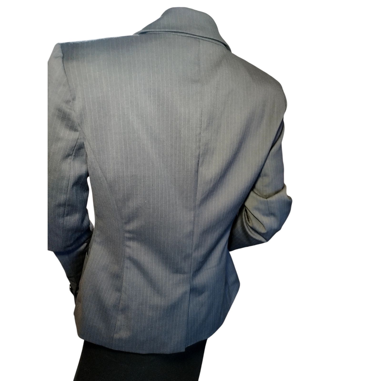 Ann Taylor Ann Taylor Womens Long Sleeves Blazer Jacket Gray Size 6 Size M / US 6-8 / IT 42-44 - 3 Thumbnail
