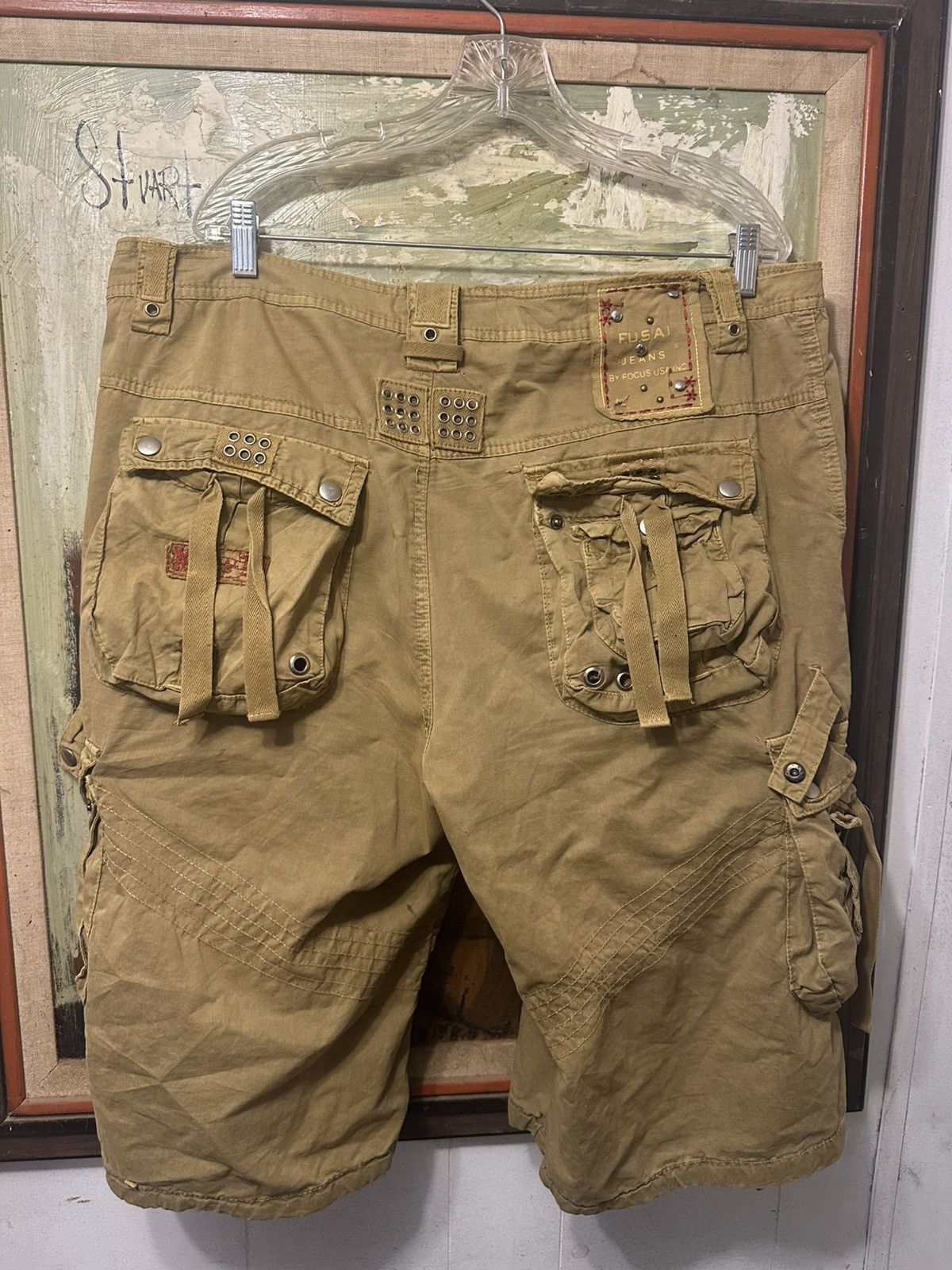 FUSAI × Tripp NYC Fusai 11 Pocket Bondage Shorts Size US 38 / EU 54 - 2 Thumbnail