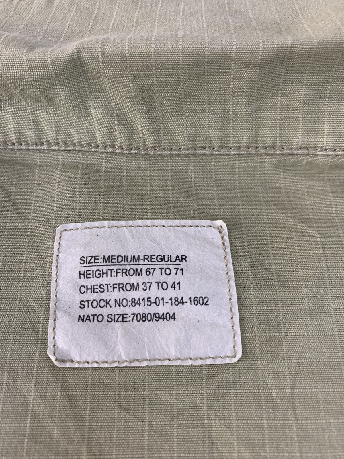 Uniform Wares 90s American Military Uniform Combat Army Chore Jacket Size US M / EU 48-50 / 2 - 6 Thumbnail
