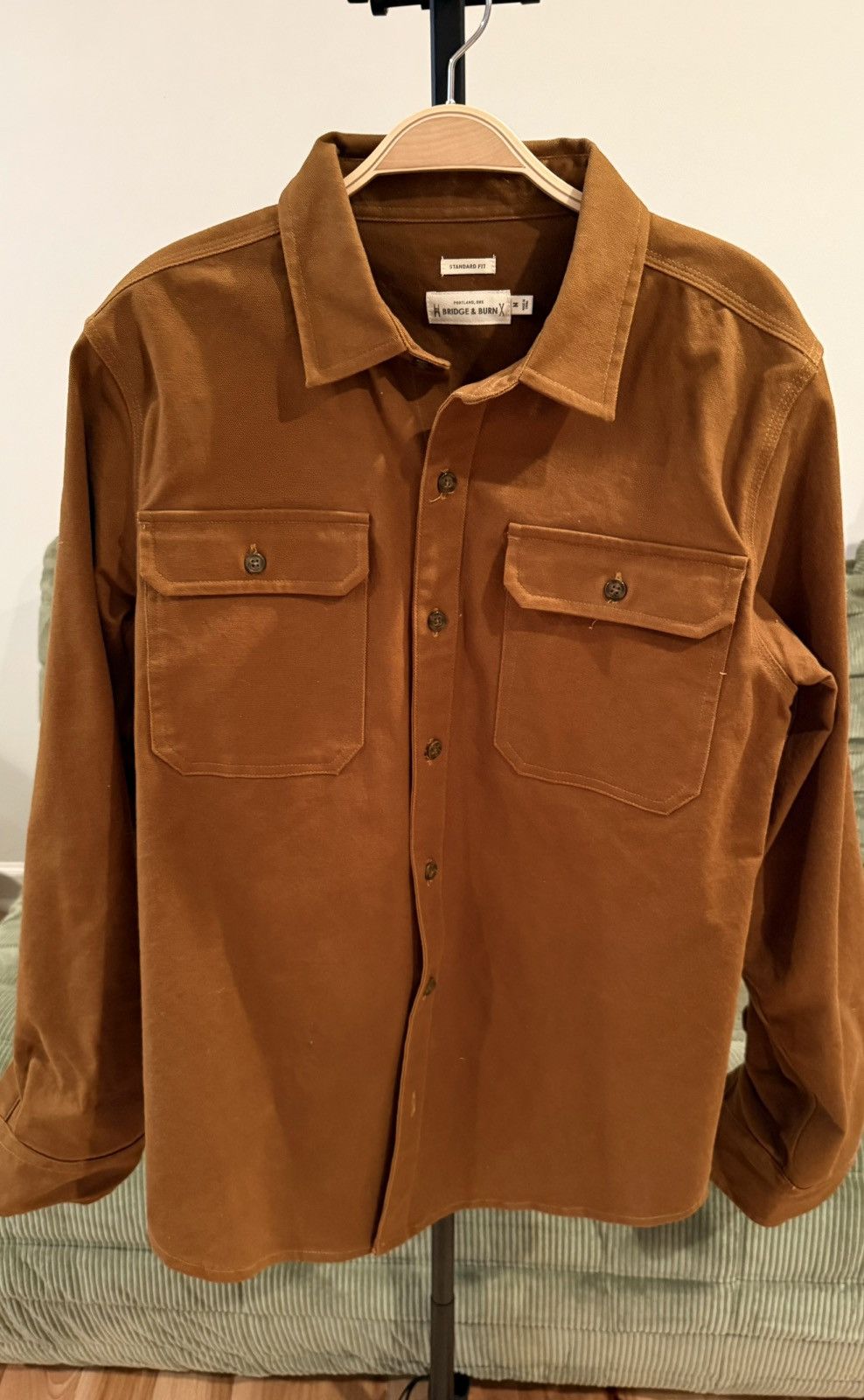 Bridge & Burn Burnt Orange Workshirt Size US M / EU 48-50 / 2 - 1 Thumbnail
