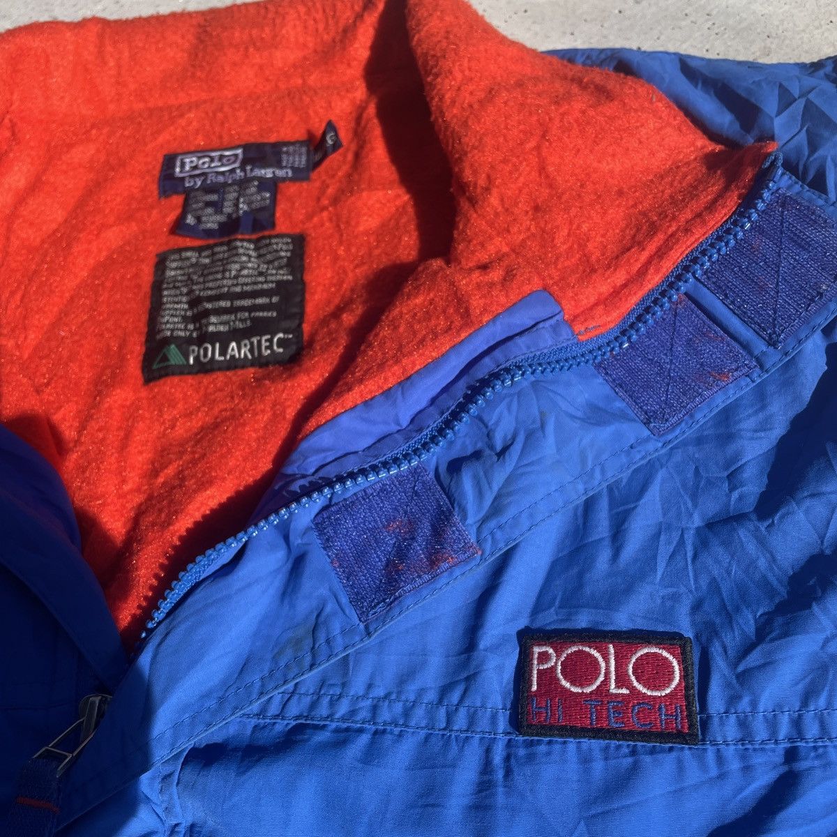 Polo Ralph Lauren Polo Hi Tech Fleece Vest – Ralph Lauren – 90s Vintage OG Size US XL / EU 56 / 4 - 3 Thumbnail