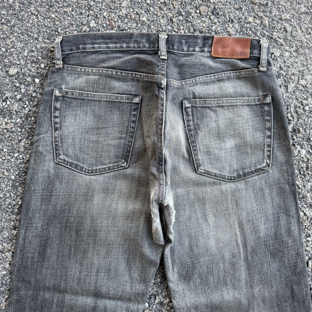 Japanese Brand VINTAGE S003 STRAIGHT FADED JEAN DENIM PANTS Size US 33 - 9 Thumbnail