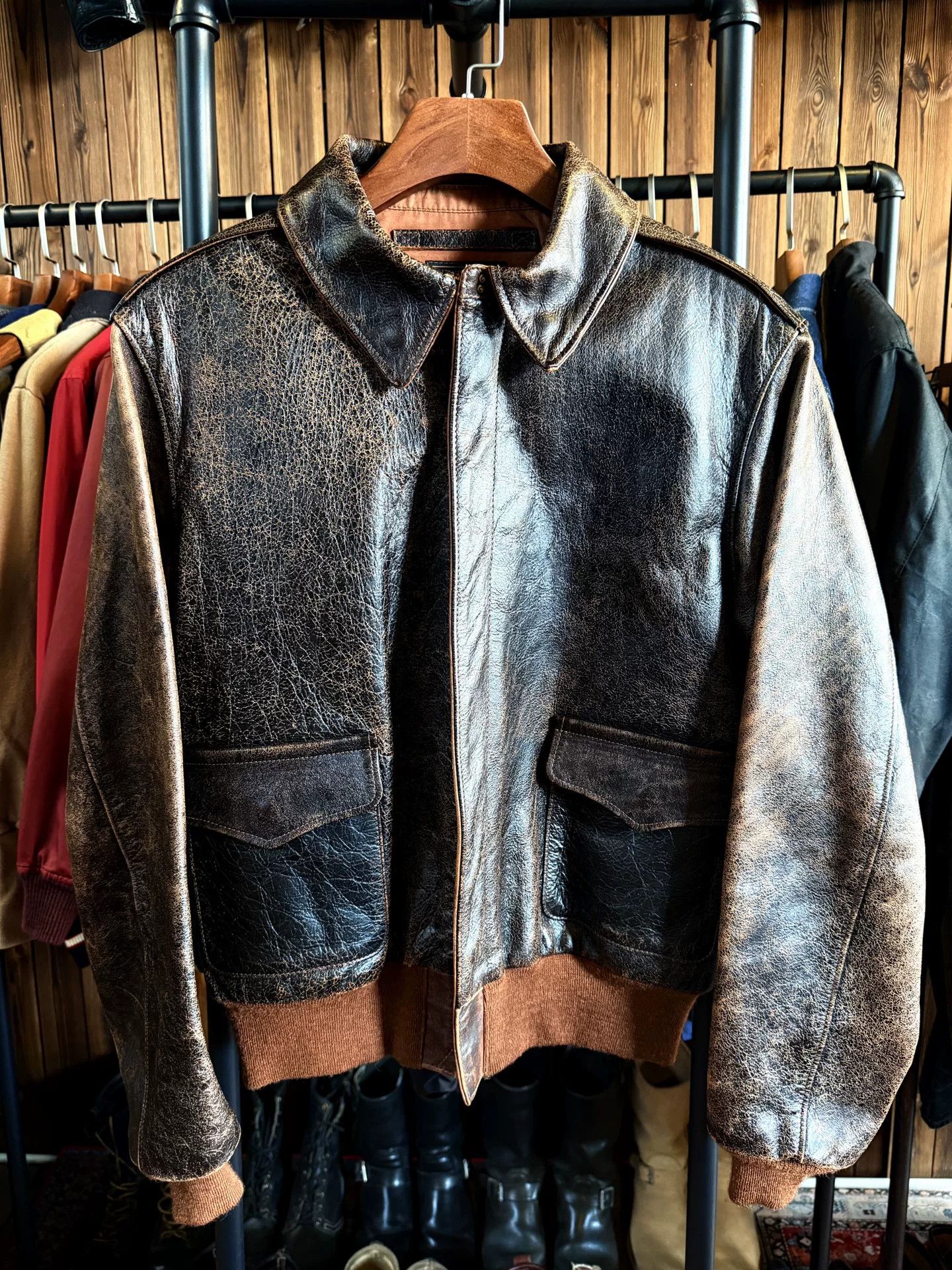 The Real McCoy's The Real McCoy Type A-2 Flight Jacket Size US XS / EU 42 / 0 - 1 Thumbnail