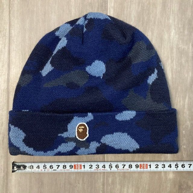Bape BAPE CAMO beanie knit cap a bathing ape Size ONE SIZE - 3 Thumbnail