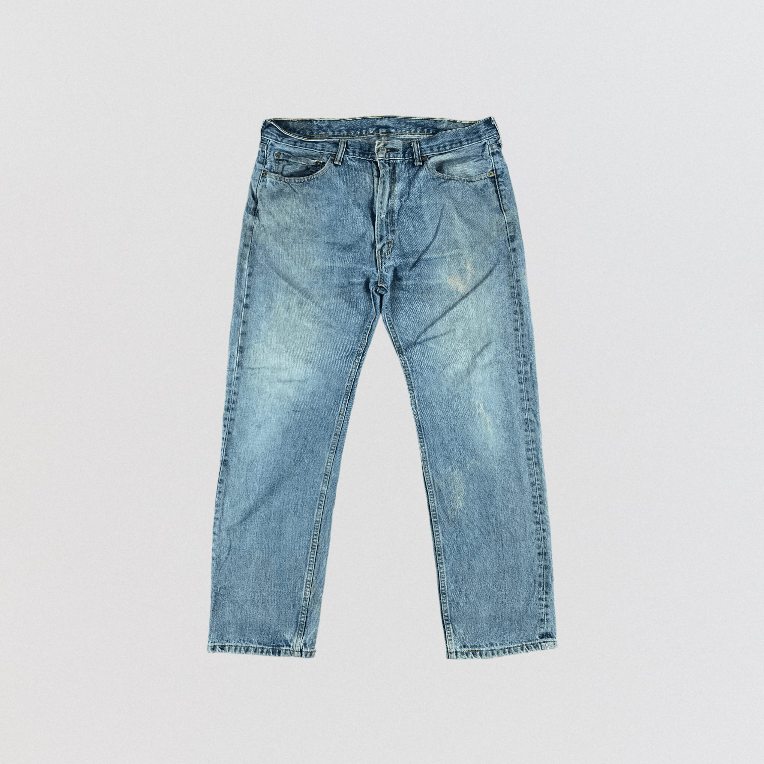 Levi's × Vintage Vintage Blue Wash Levis 505 Jeans-JM3159 Size US 37 - 1 Thumbnail