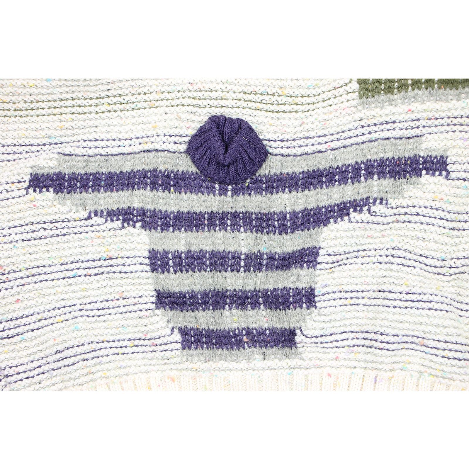 Carlo Colucci Vintage Carlo Colucci Pullover Jumper 3D Wool Knit Sweater Size XL / US 12-14 / IT 48-50 - 15 Thumbnail