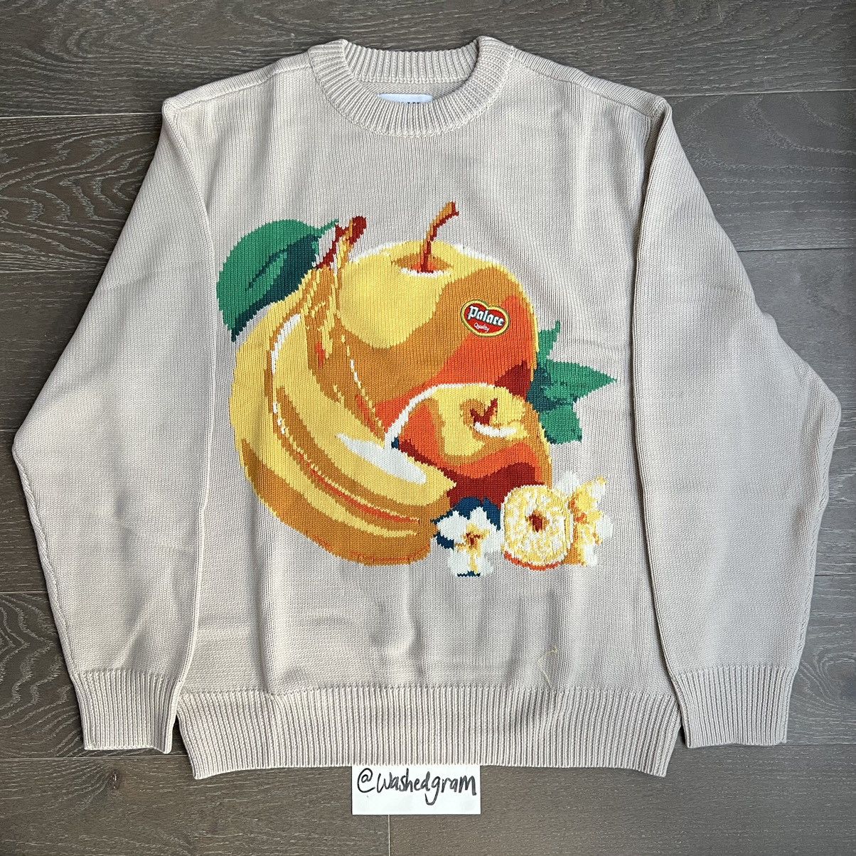 Palace Fruit Life Wool Knit Sweater | Grailed