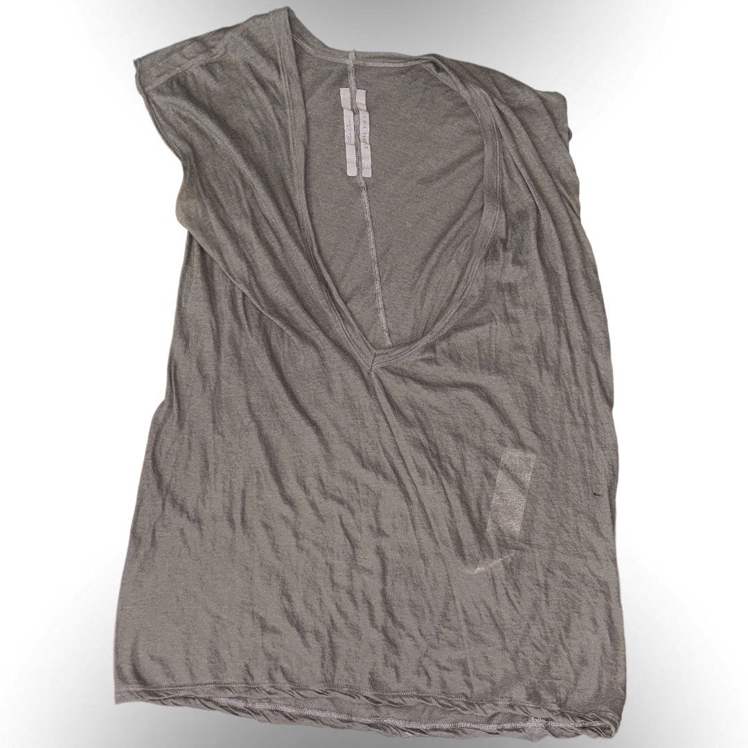 Rick Owens Rick Owens “Dylan Tee” Strobe F/W 2022 Size XS / US 0-2 / IT 36-38 - 1 Thumbnail