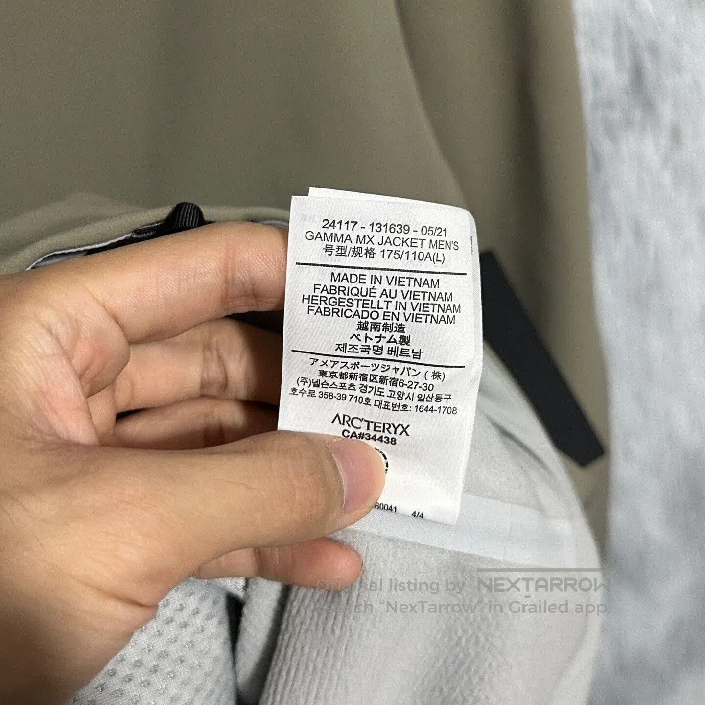 Arc'teryx Arcteryx Gamma MX Jacket in Light Green. Size US L / EU 52-54 / 3 - 5 Thumbnail