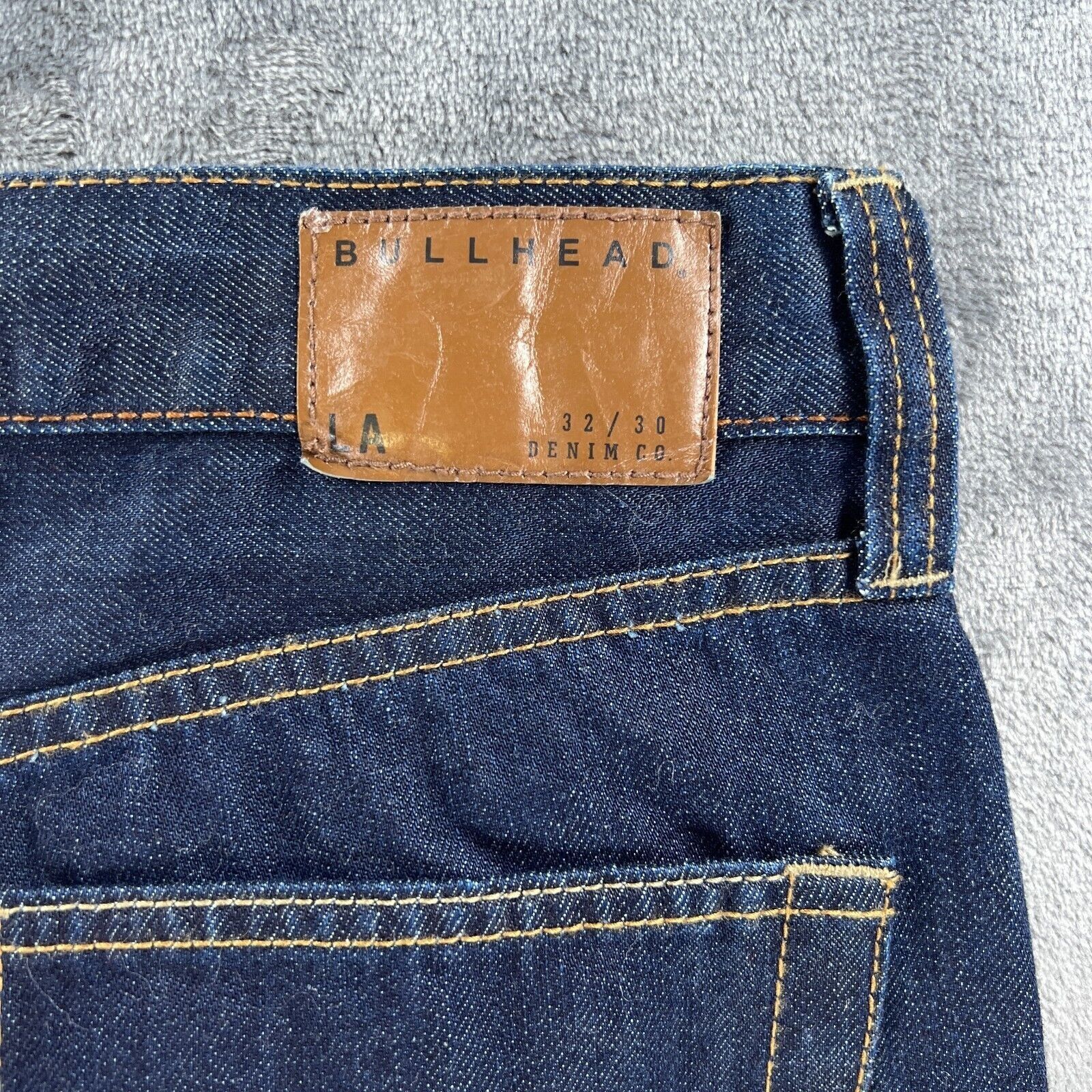 Bullhead Denim Co. Bullhead LA Denim Co Jeans Men 32x30 Navy Blue Gravels Slim Size US 32 / EU 48 - 7 Thumbnail
