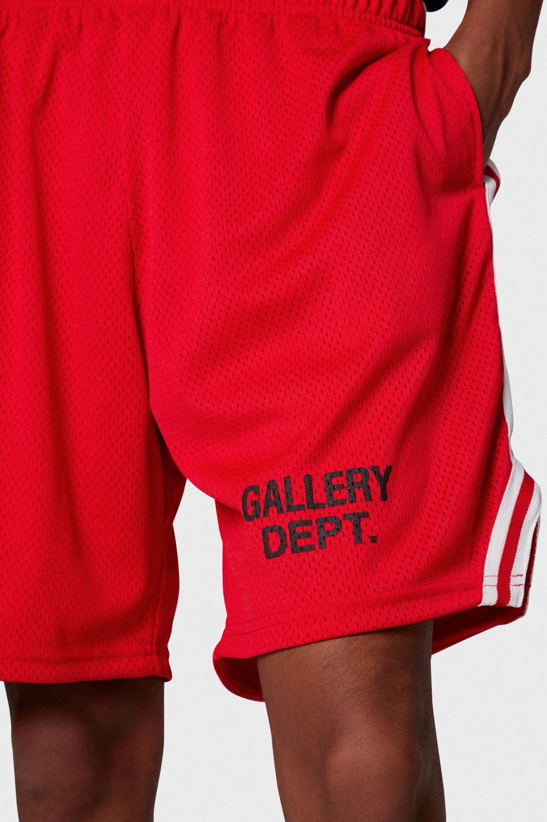 Gallery Dept. GALLERY DEPT. VENICE COURT SHORTS RED LOGO MESH Large Size US 34 / EU 50 - 6 Thumbnail