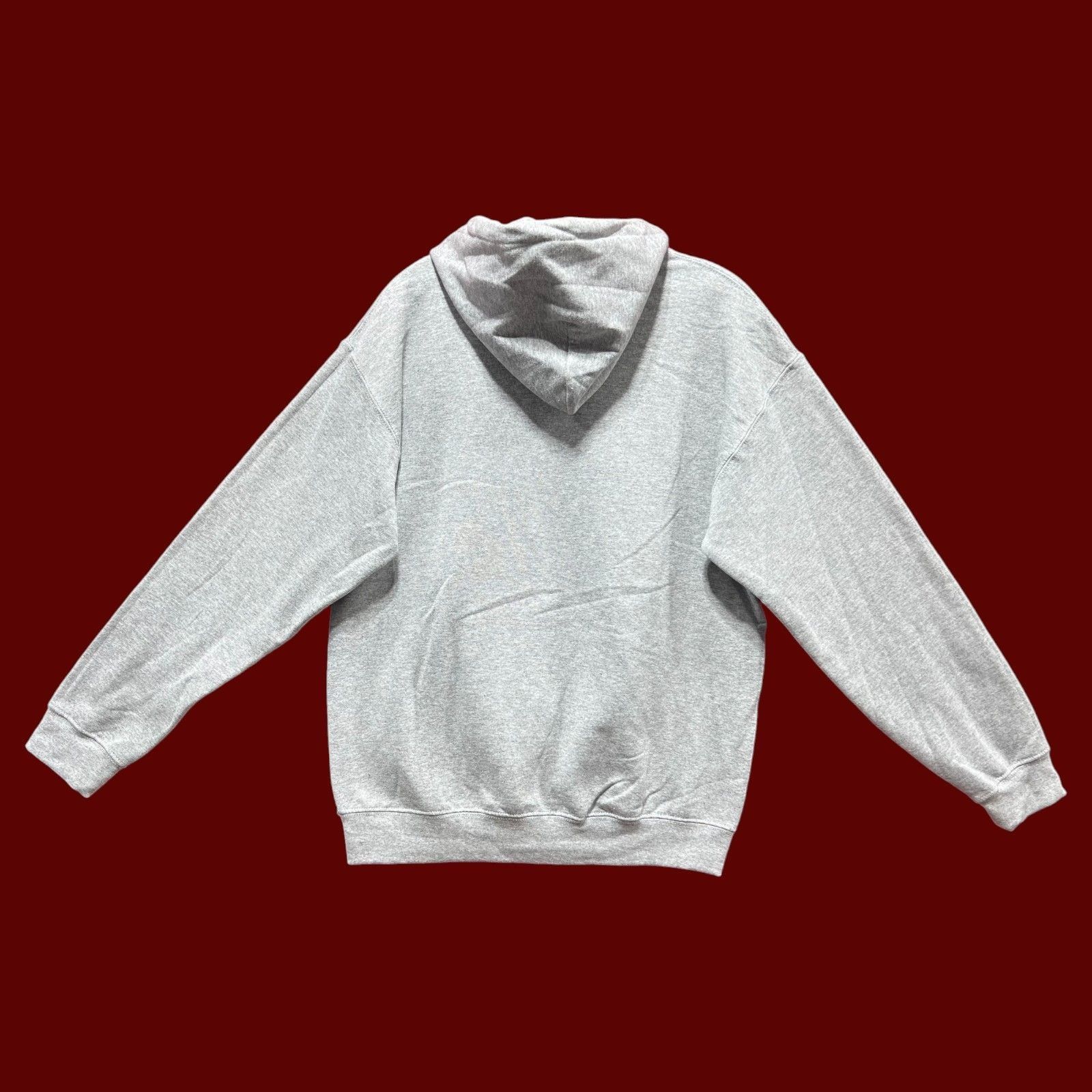 Gildan Gildan - Men's Long Sleeve Hooded Sweatshirt - Grey - Medium Size US M / EU 48-50 / 2 - 2 Thumbnail