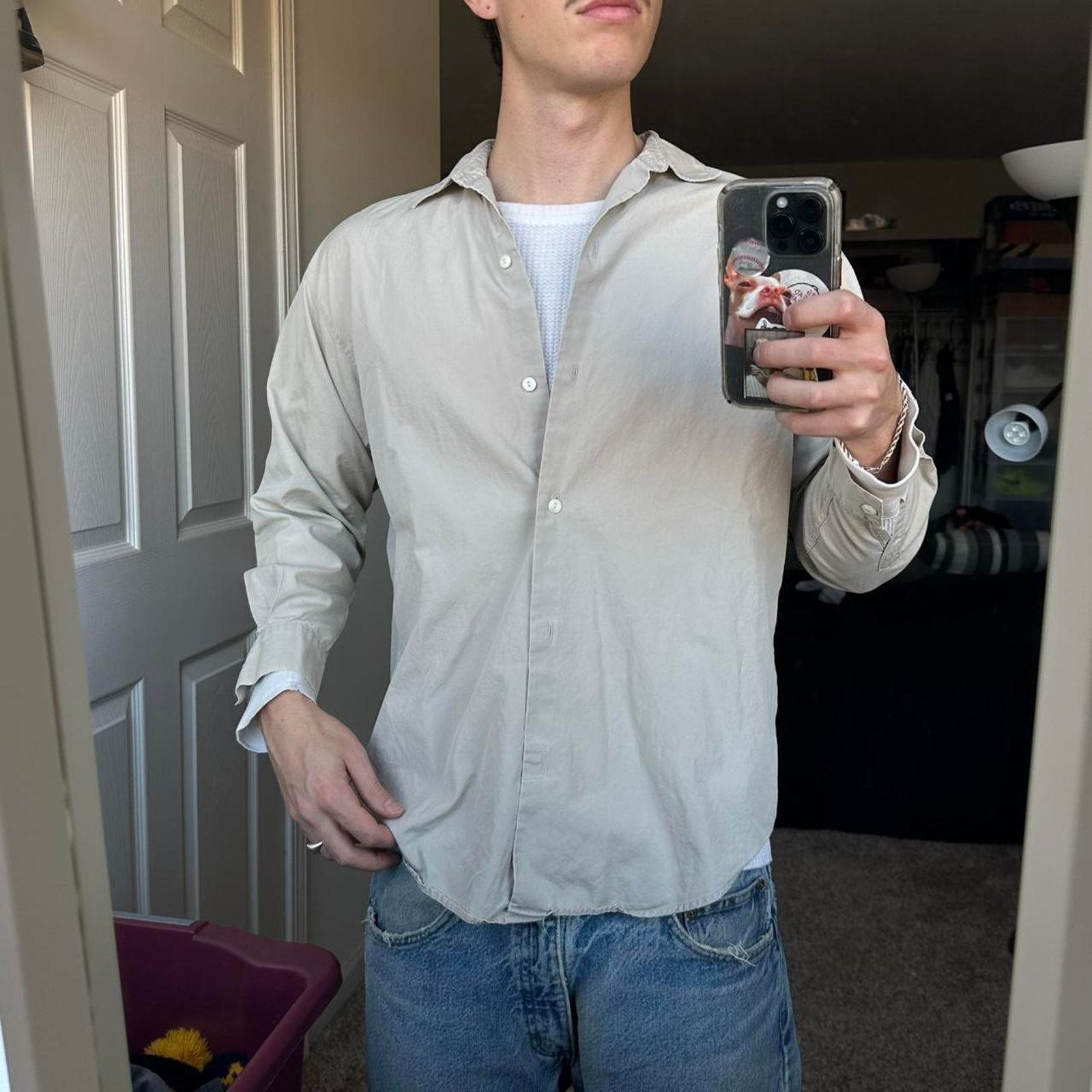 Gap × Vintage Beautiful vintage 00s gap cotton BUTTON UP Size US S / EU 44-46 / 1 - 7 Thumbnail