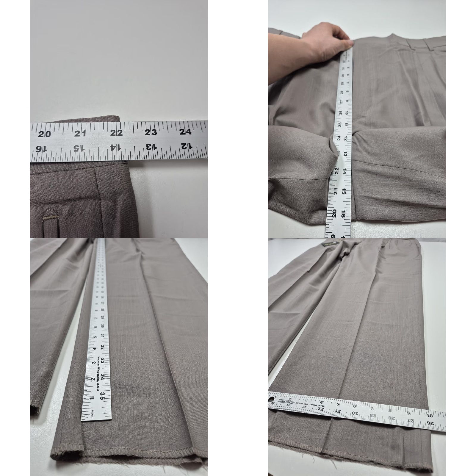 Vintage Zanieri Dress Pants Mens 44 Beige Wool Pleated Straight Unhemmed Italy Dress Pants Mens 44 Beige Wool Pleated Straight Unhemmed Italy Size US 44 / EU 60 - 8 Thumbnail