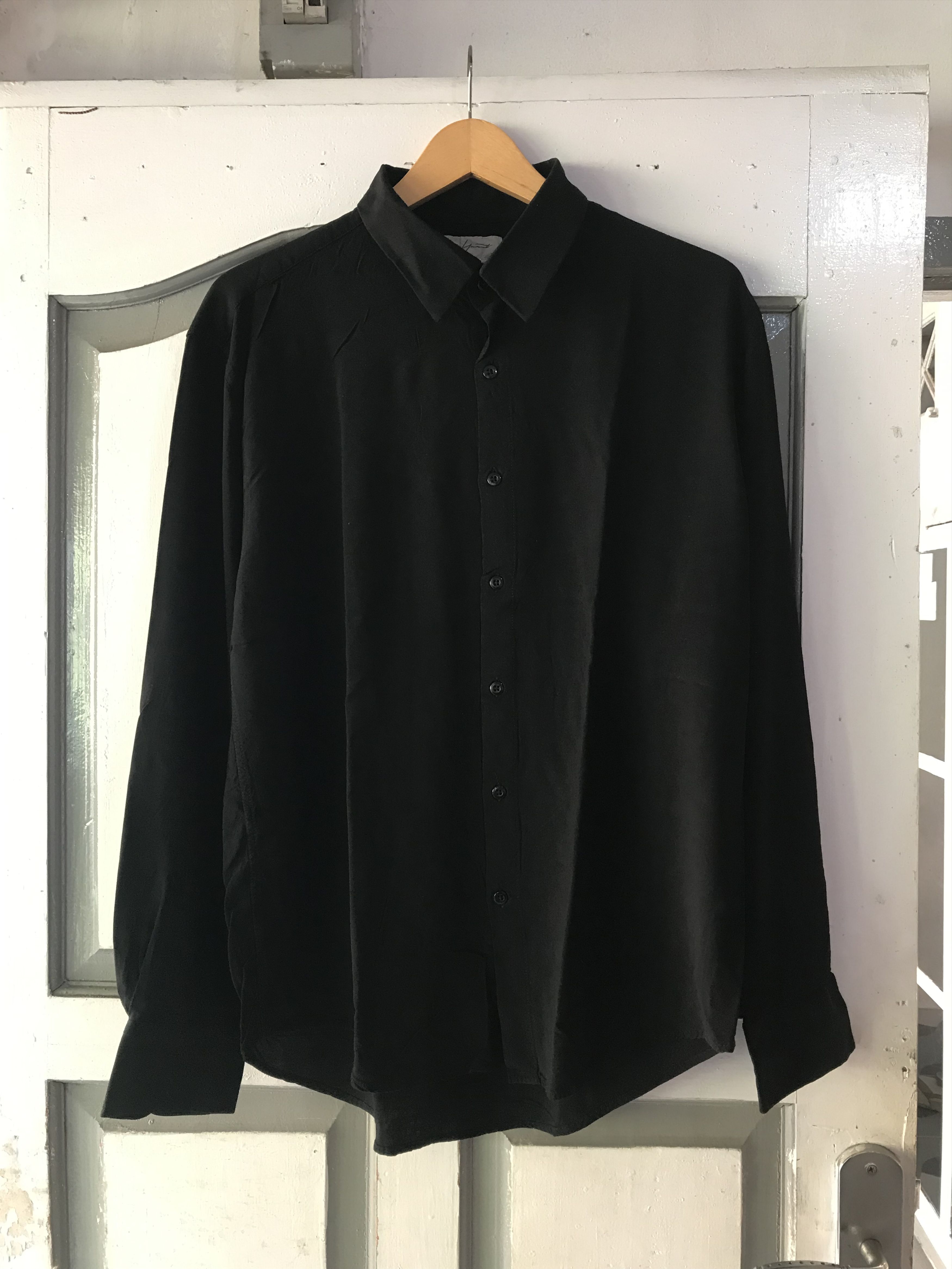 Vintage Yohji Yamamoto Pour Homme Black Shirts