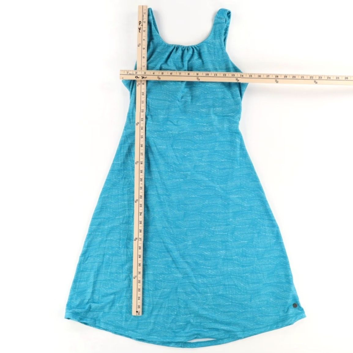 Prana Prana Dress Womens M Skypath Stretch Striped Blue Shirt Size M / US 6-8 / IT 42-44 - 3 Thumbnail