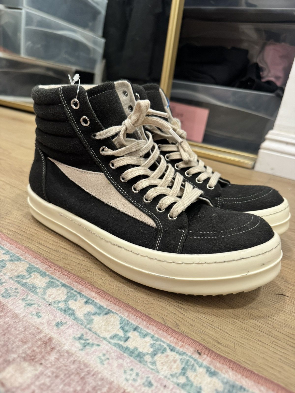 Rick Owens Vans Vintage High Size US 9 / EU 42 - 2 Thumbnail